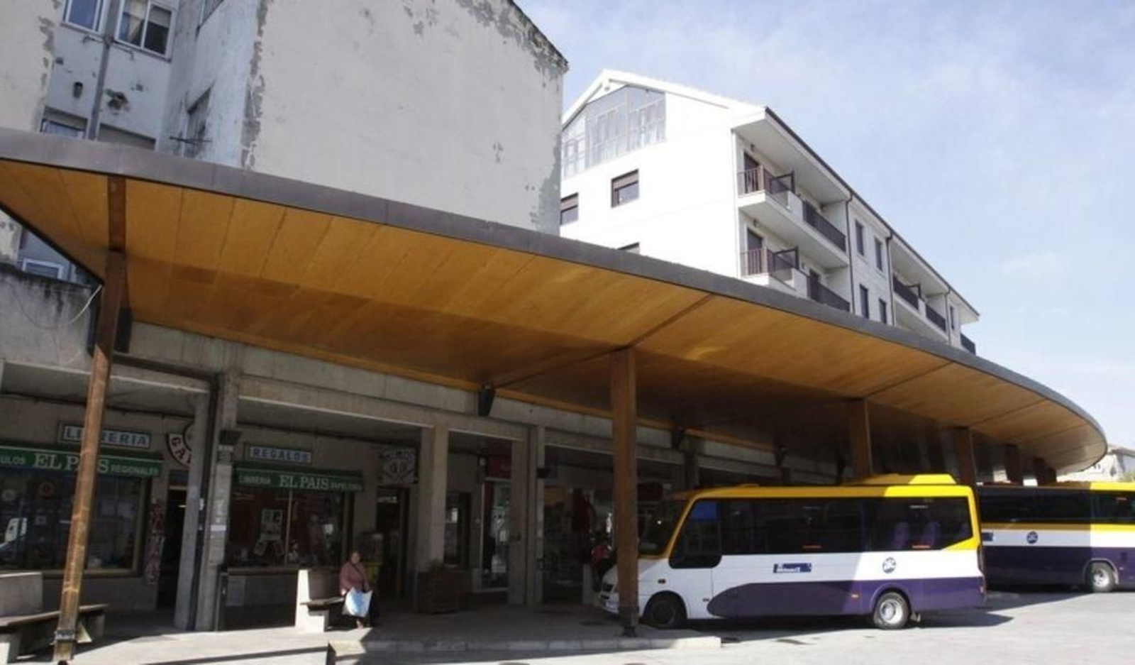 Parada de autobuses de Xinzo.