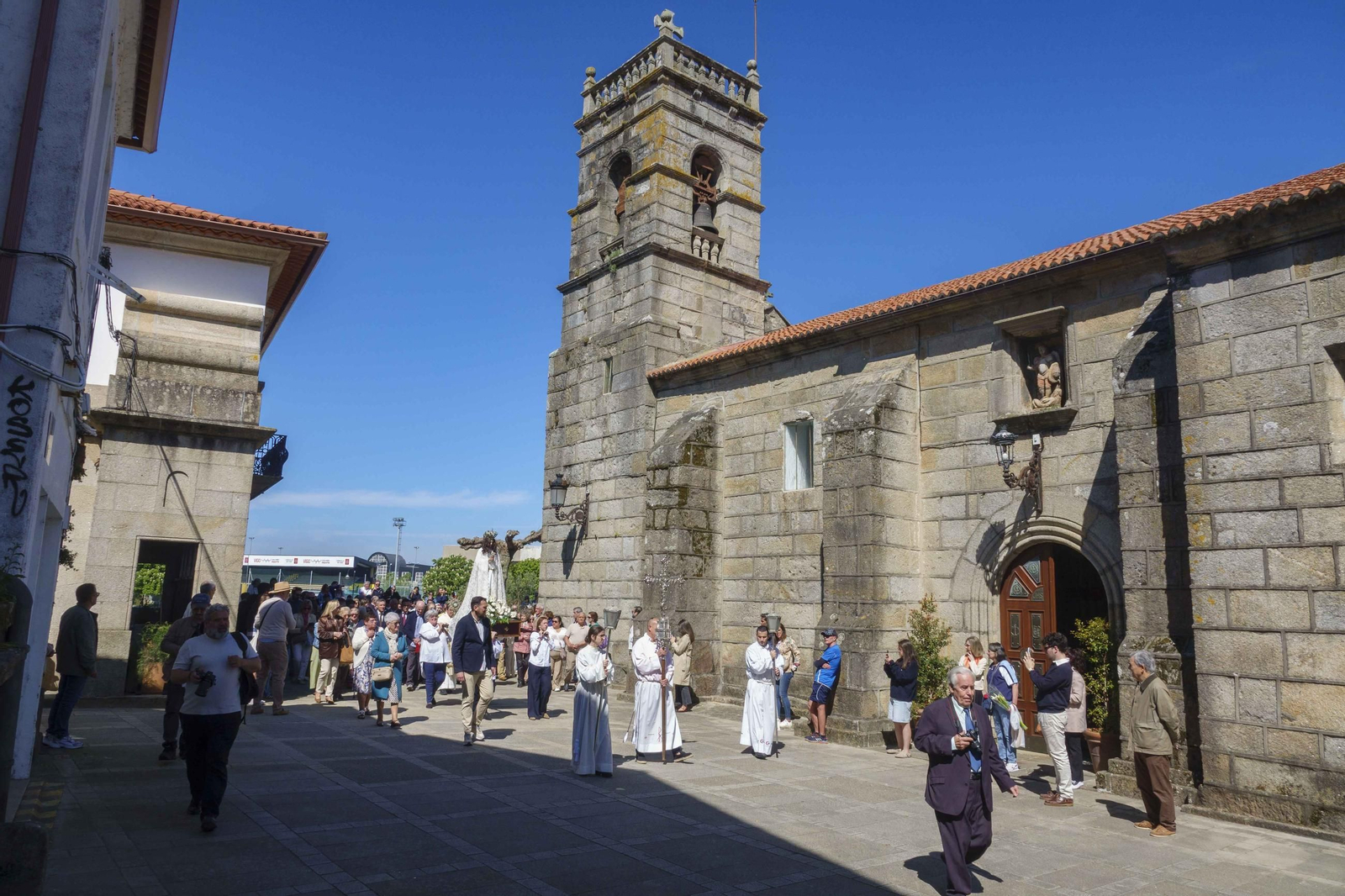 Galería | La Procesión del Encuentro de Bouzas despide la Semana Santa