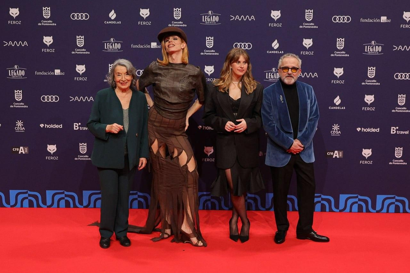 Galería | La alfombra roja de los Premios Feroz 2026 en Pontevedra