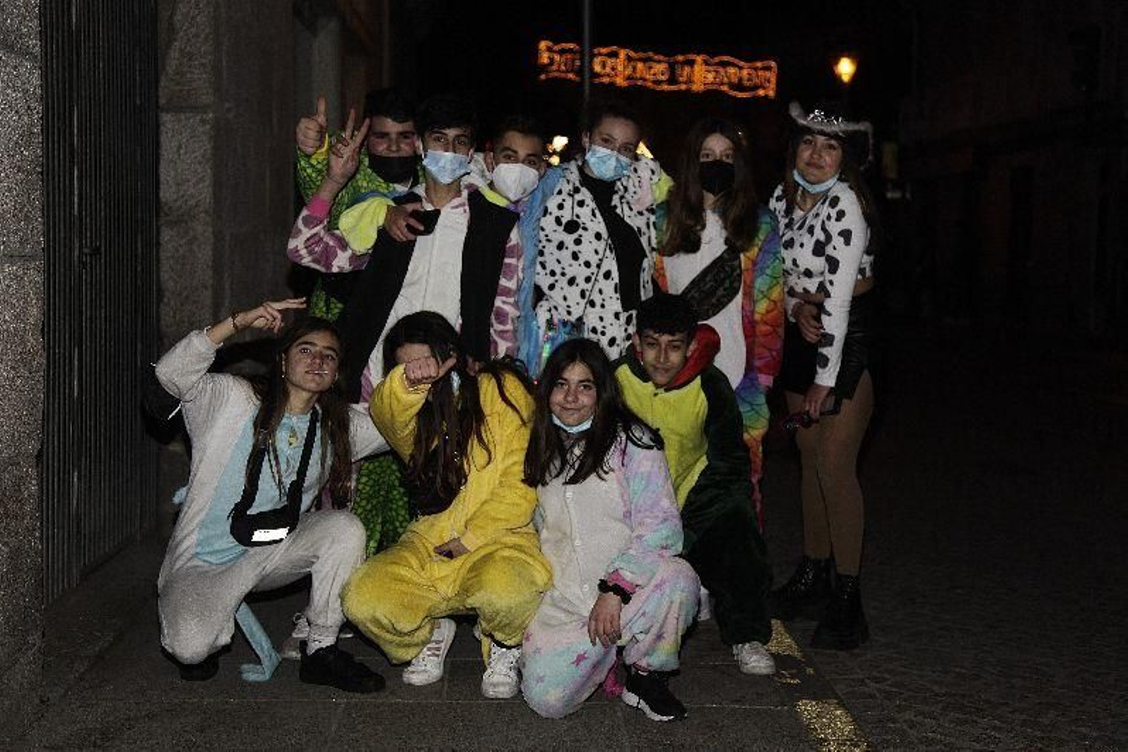 Ambiente de Entroido en Xinzo de Limia