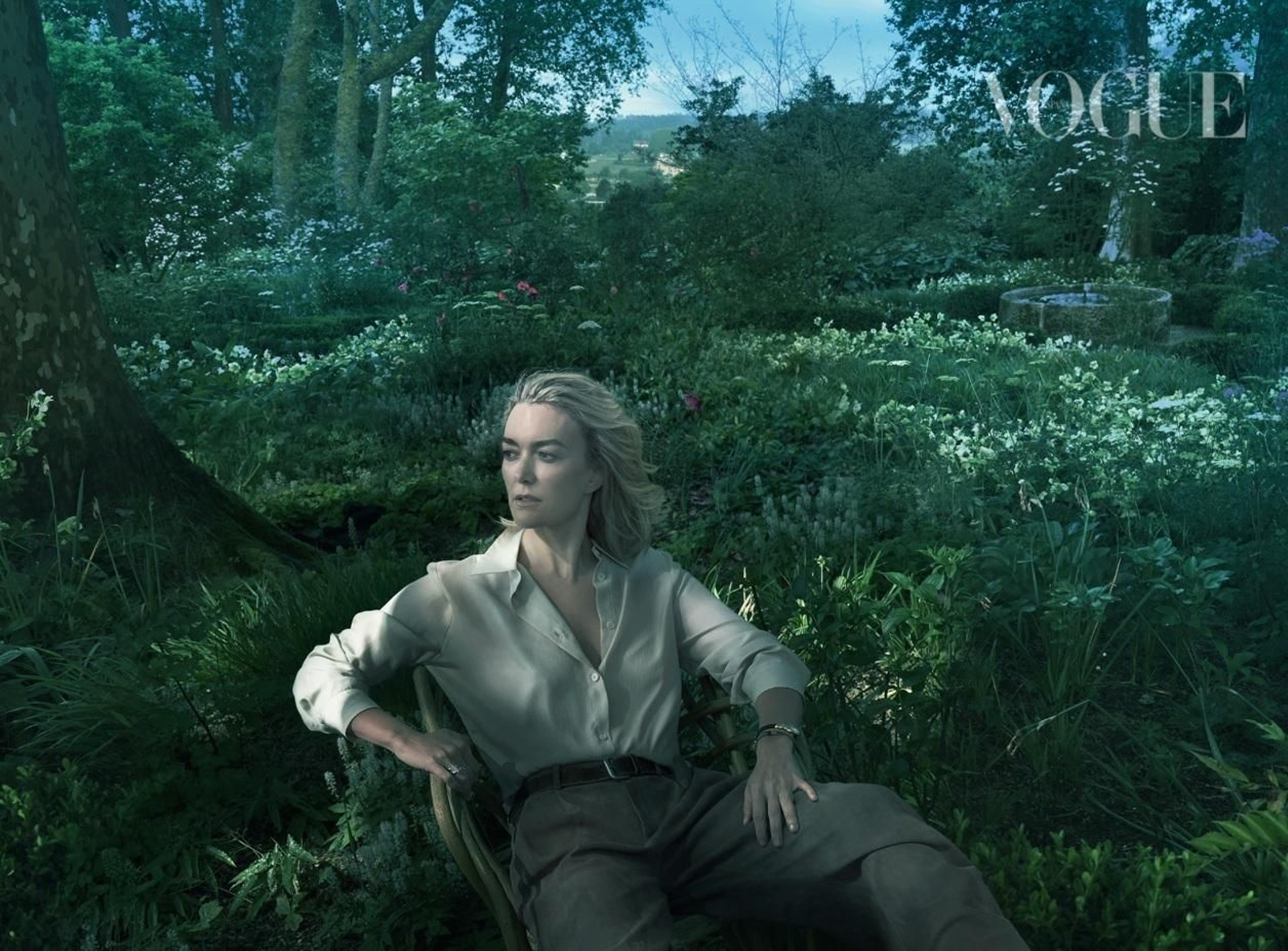 La presidenta de Inditex, Marta Ortega, en una entrevista con Vogue