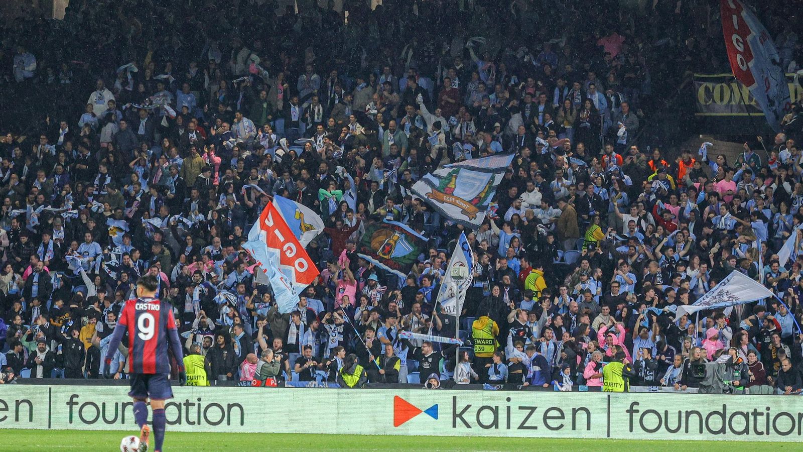 Galería | Noche grande de Europa League en Balaídos entre Celta y Bolonia