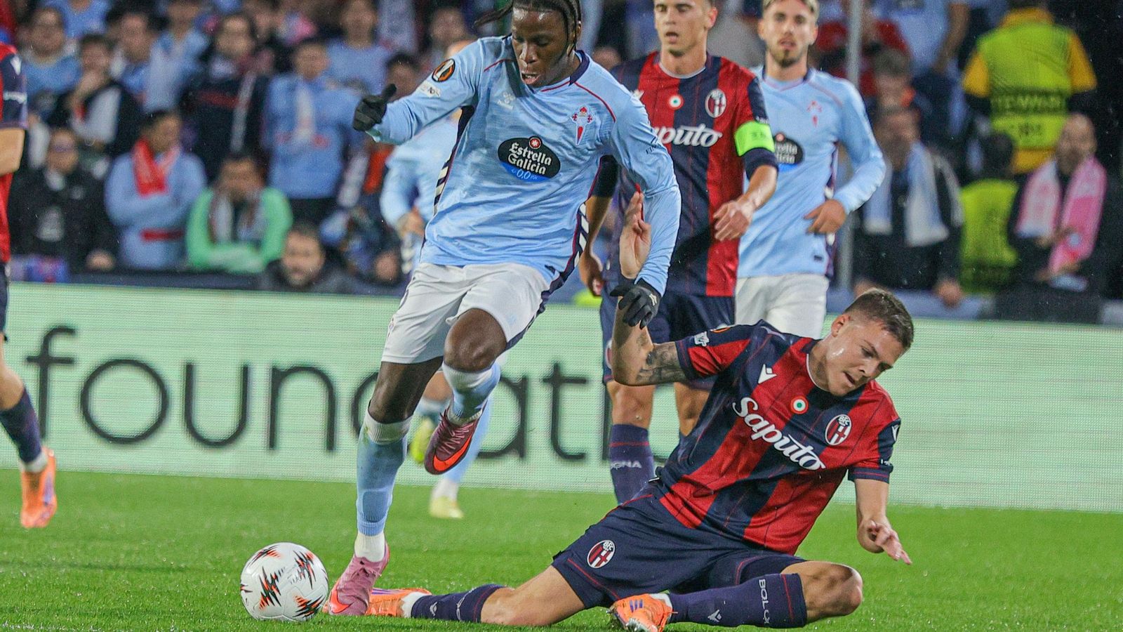 Galería | Noche grande de Europa League en Balaídos entre Celta y Bolonia