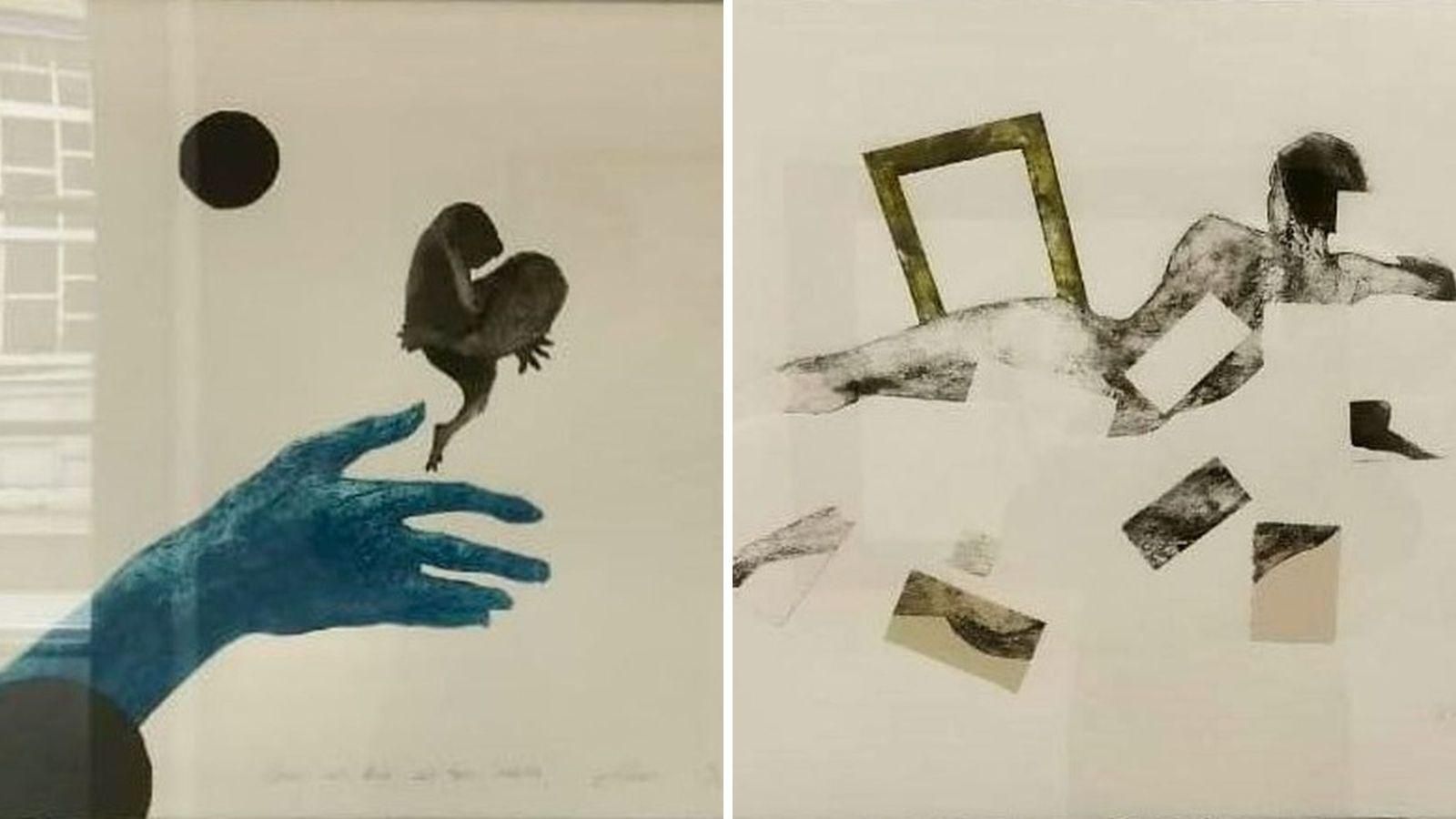 Quen me dera ser tan lixeiro y  Venus do espello.