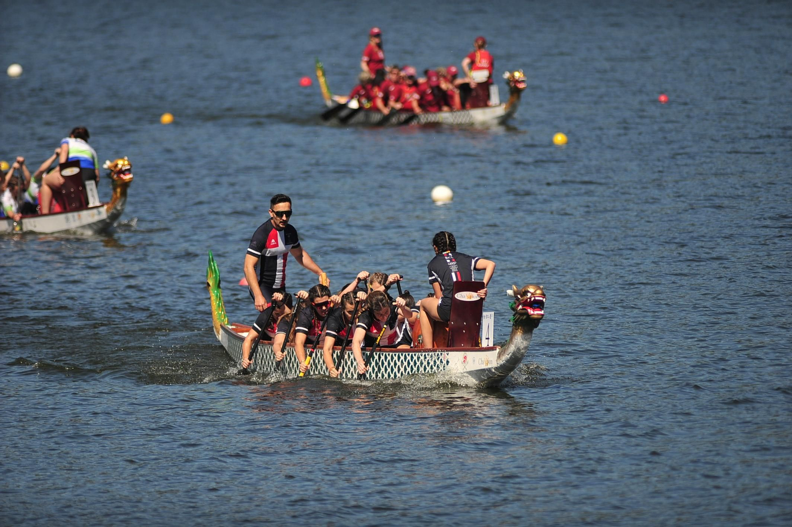 Galería | La Copa de España de Barco Dragón llena Muíños de deporte