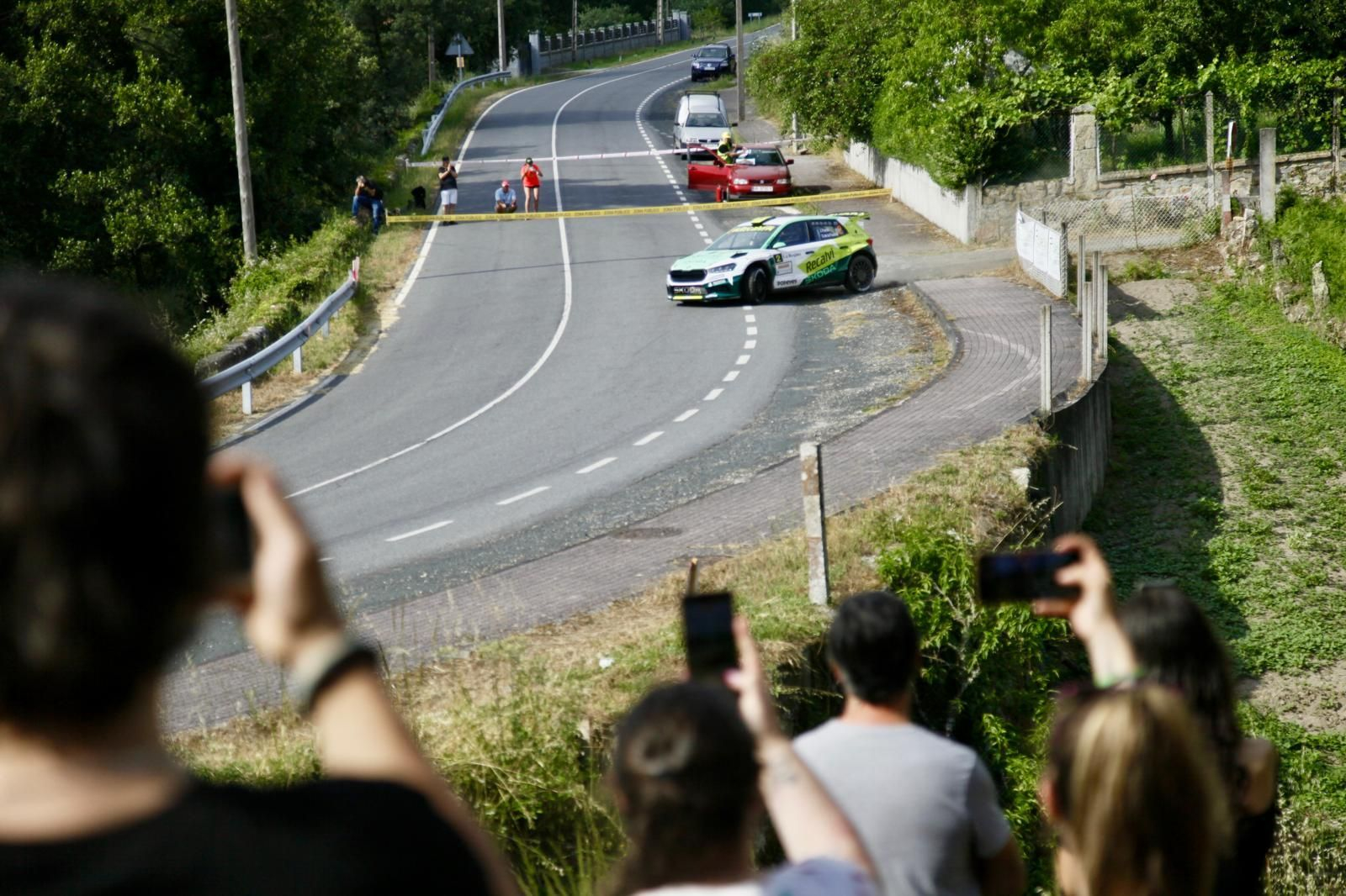 Galería | Estas son las mejores imágenes del TC1 de Taboadela que dio inicio a la competición en el Rally de Ourense 2025