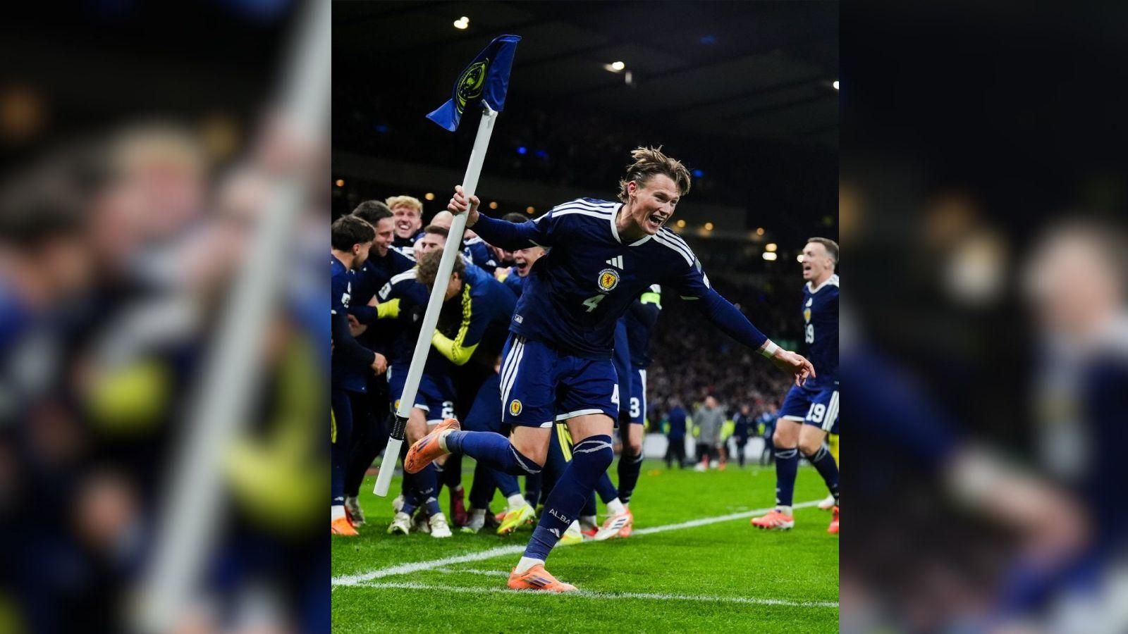 McTominay celebra el billete mundialista de Escocia
