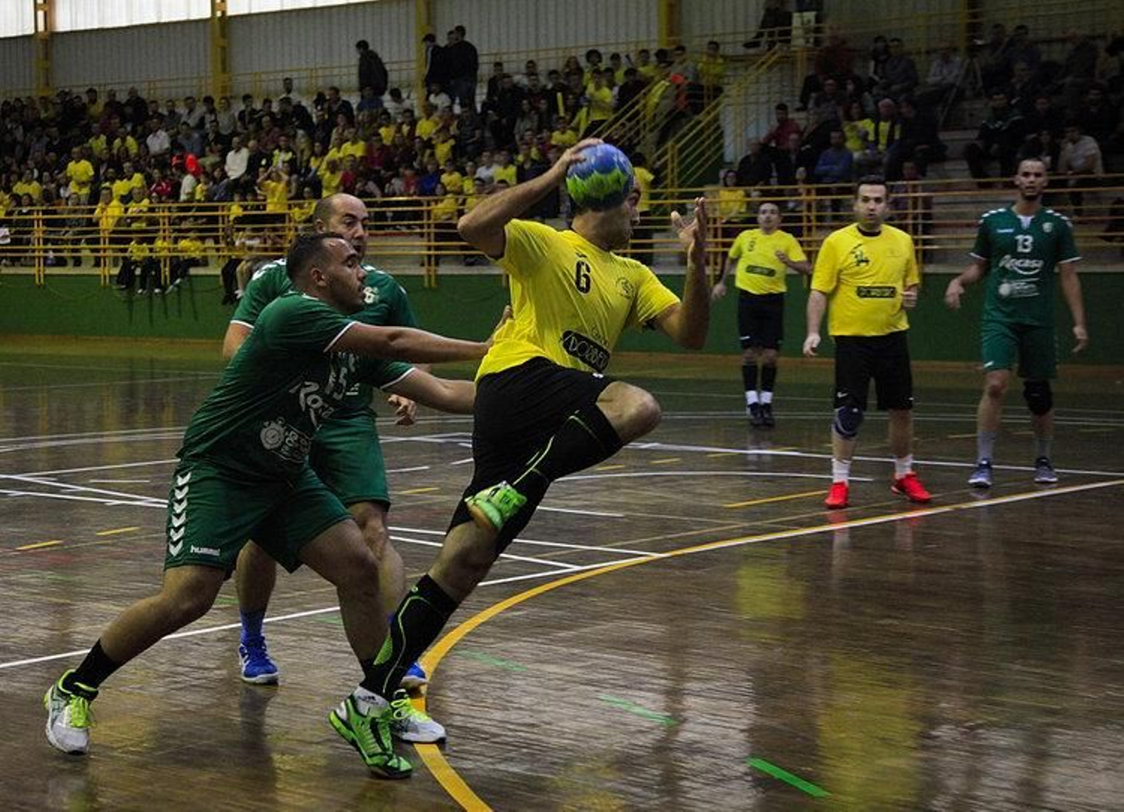 El Carnes do Ribeiro, en la fase de ascenso a Nacional. (M. ÁNGEL)