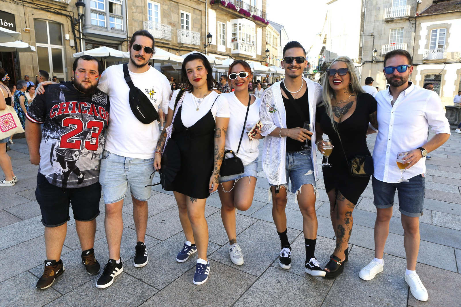 Oscar, Mario, Alex, Thais, Gabriel, Jesica e Jorge.