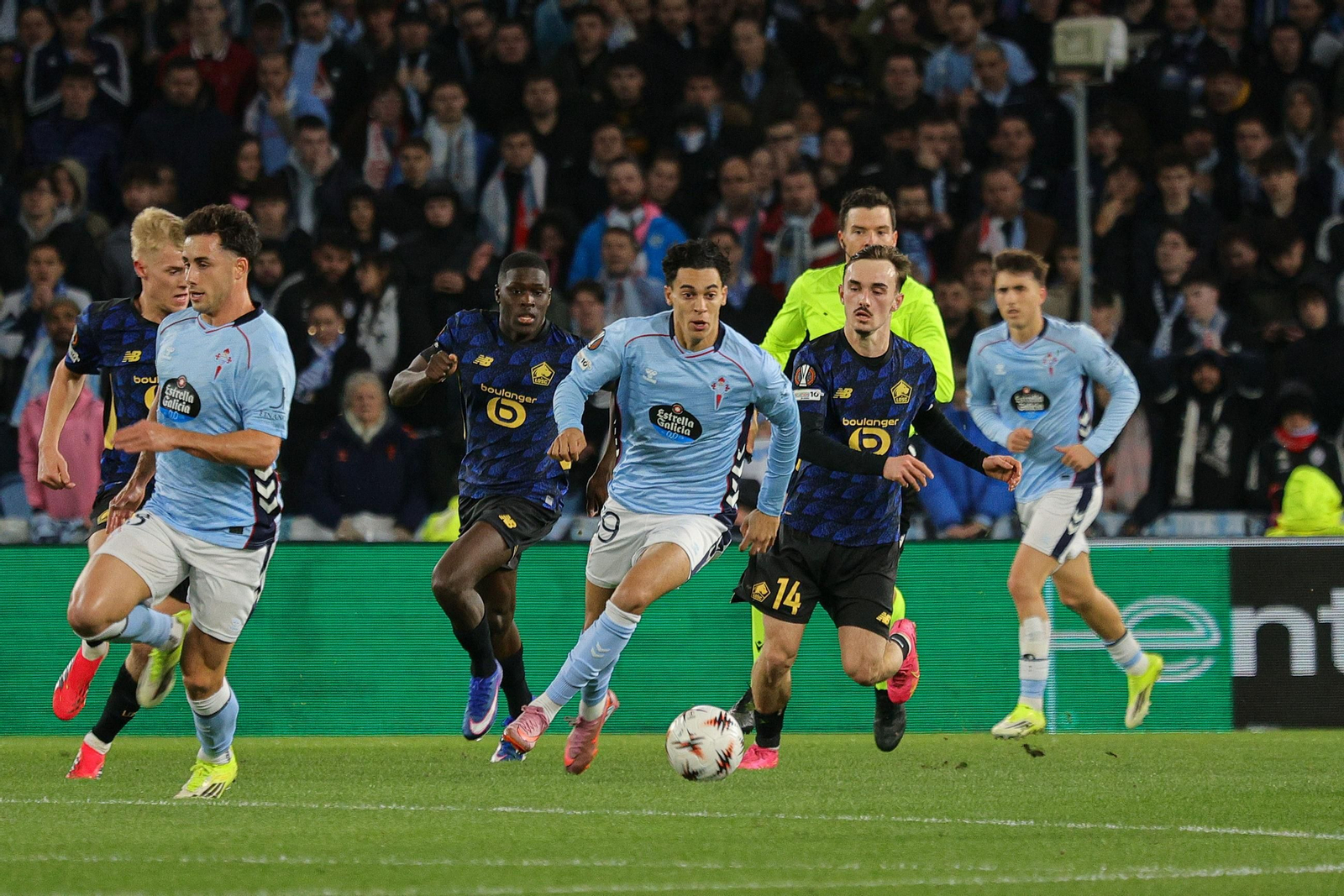 Galería | El Celta recibe al Lille en Balaídos