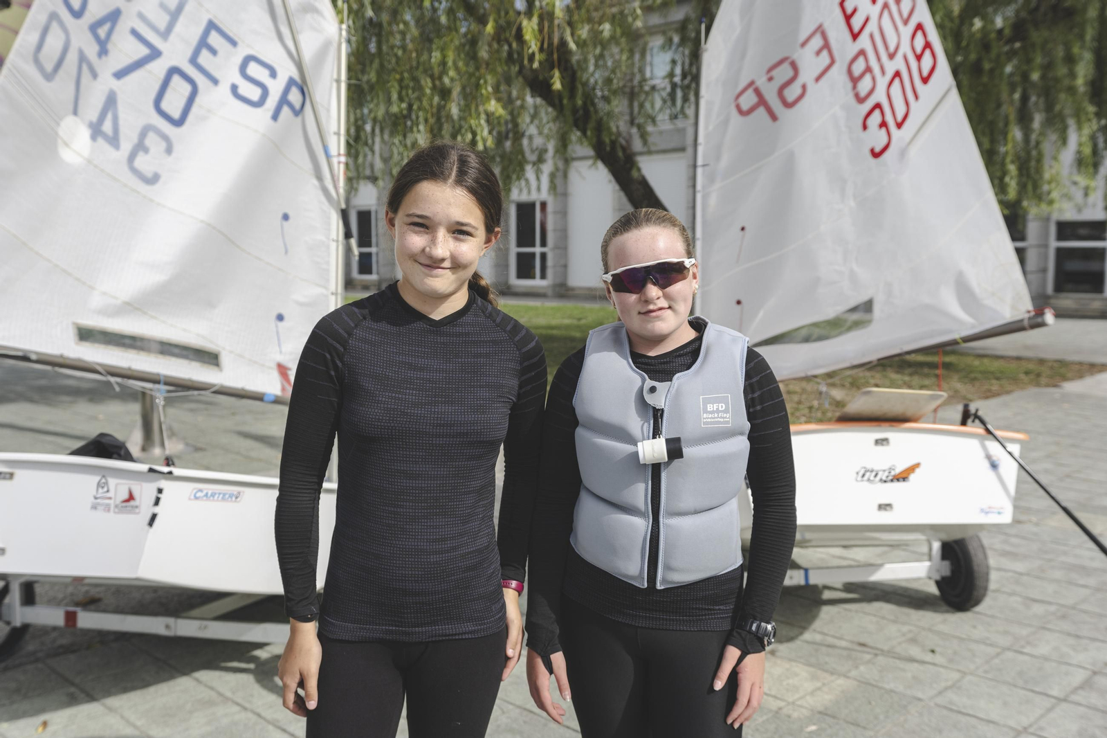 Los más jóvenes fueron protagonistas en el Parque Náutico de O Ribeiro