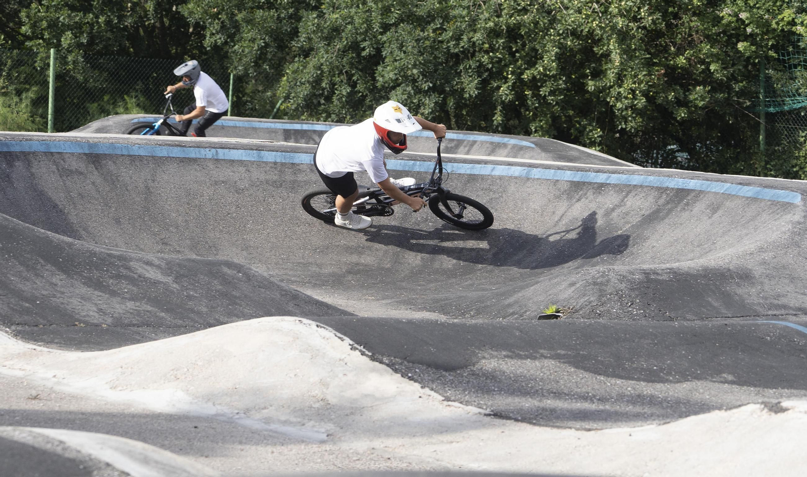 Galería | El pumptrack, protagonista en la sesión de +Deporte Atlántico