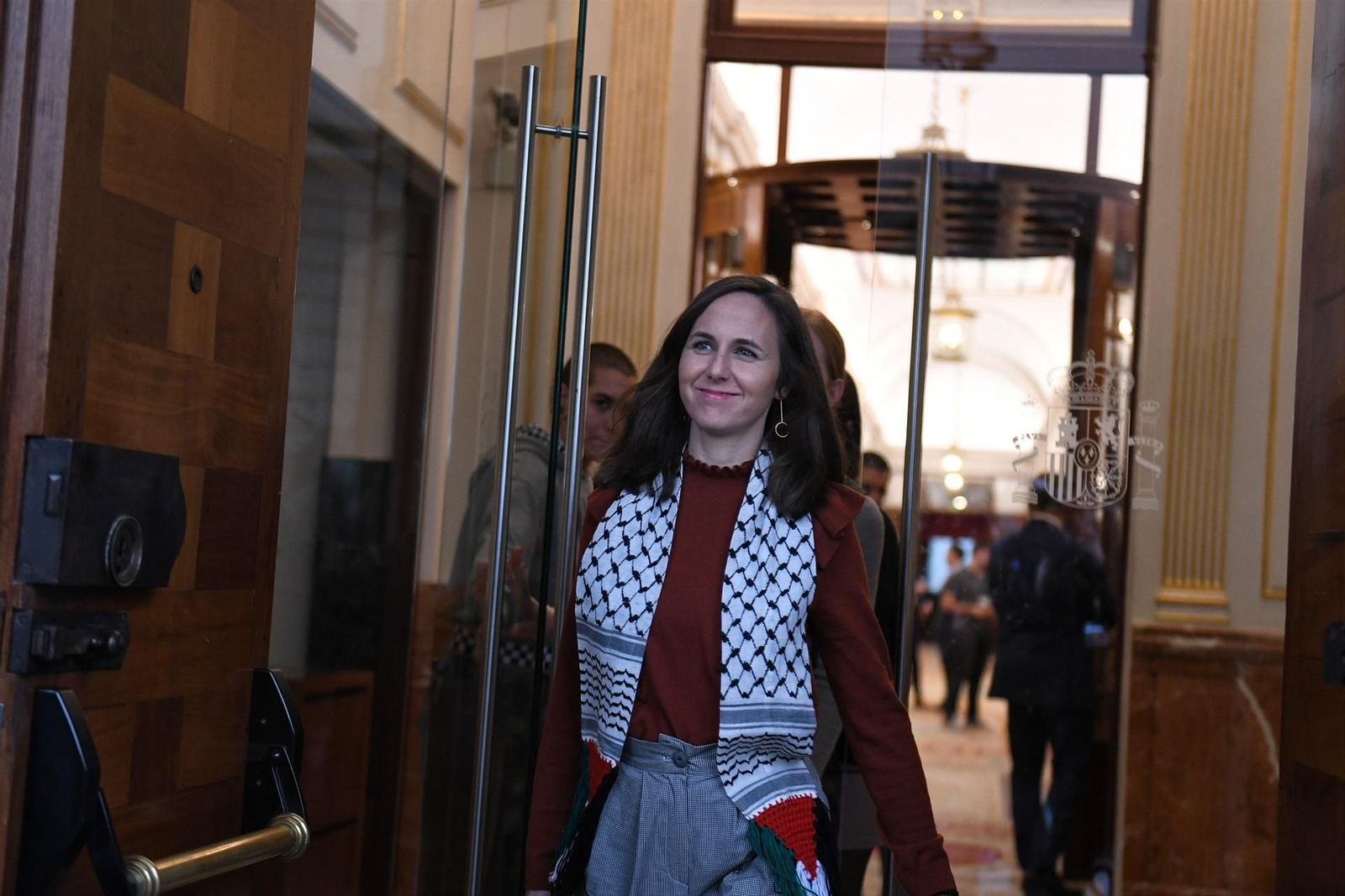 Ione Belarra, en el Congreso de los Diputados.