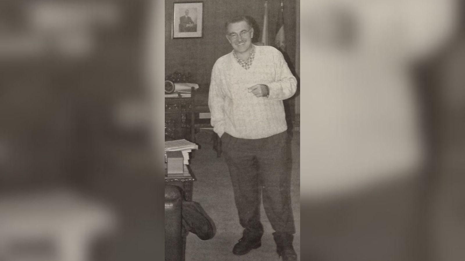 El alcalde de O Barco Alfredo García Rodríguez.