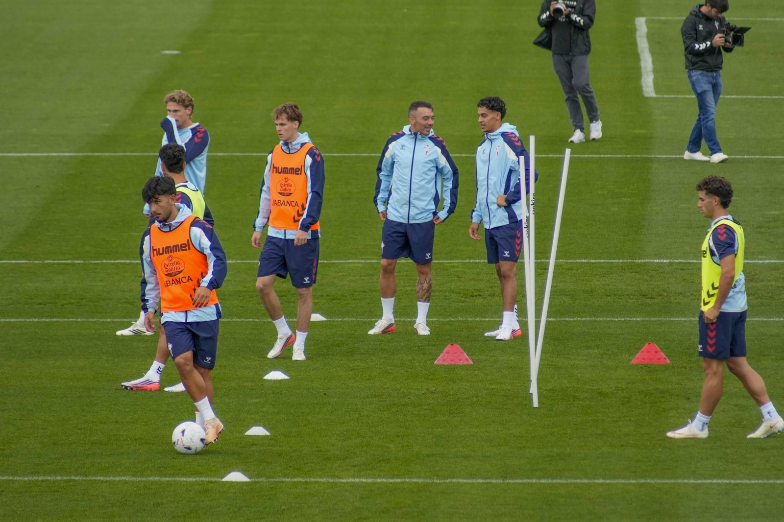 Galería | El Celta prepara su duelo ante Osasuna con Driouech ya incorporado