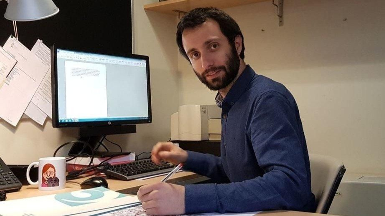 Fran Núñez cumplíu os primeiros días ao fronte do CDG.