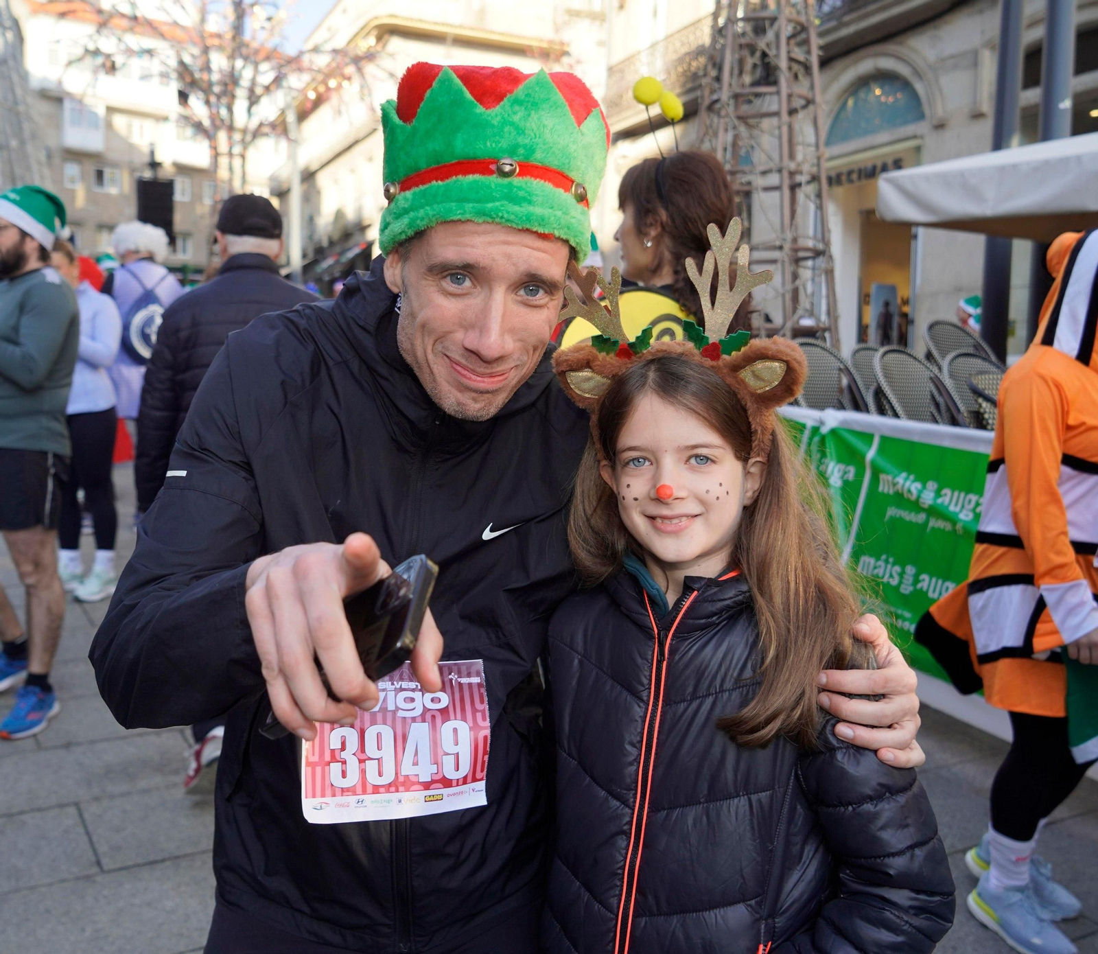 Galería | Disfraces y atletismo en la San Silvestre de Vigo 2025