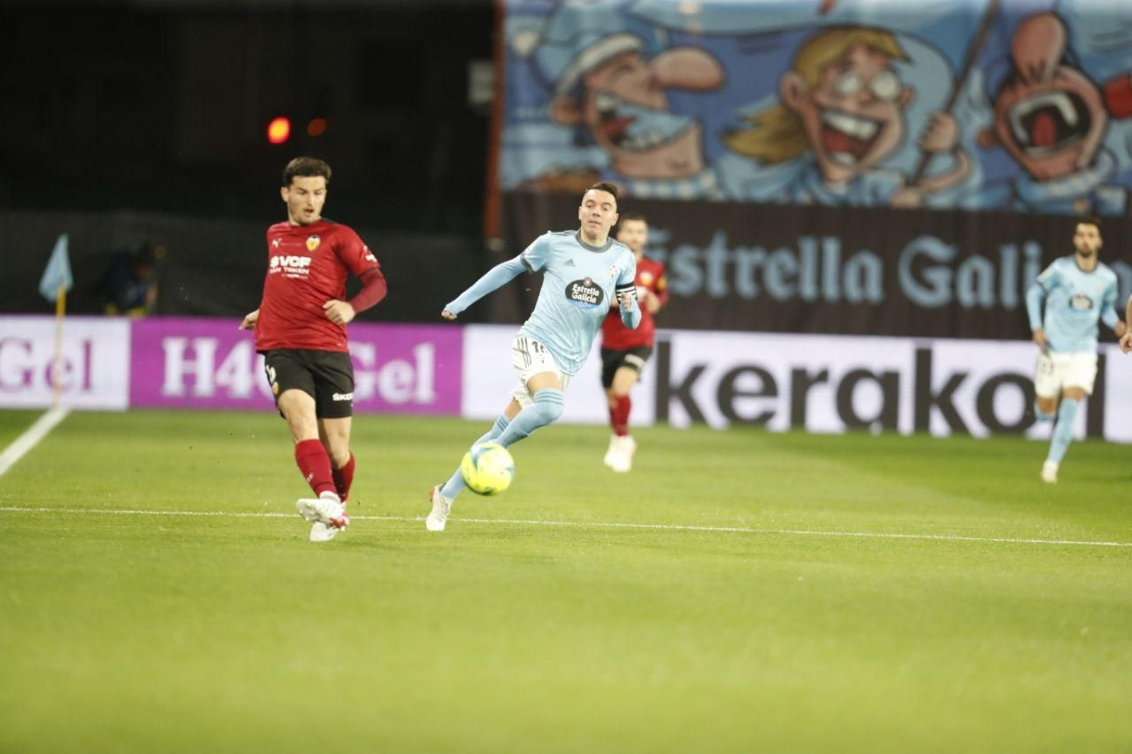 Celta-Valencia en Balaídos Vigo.