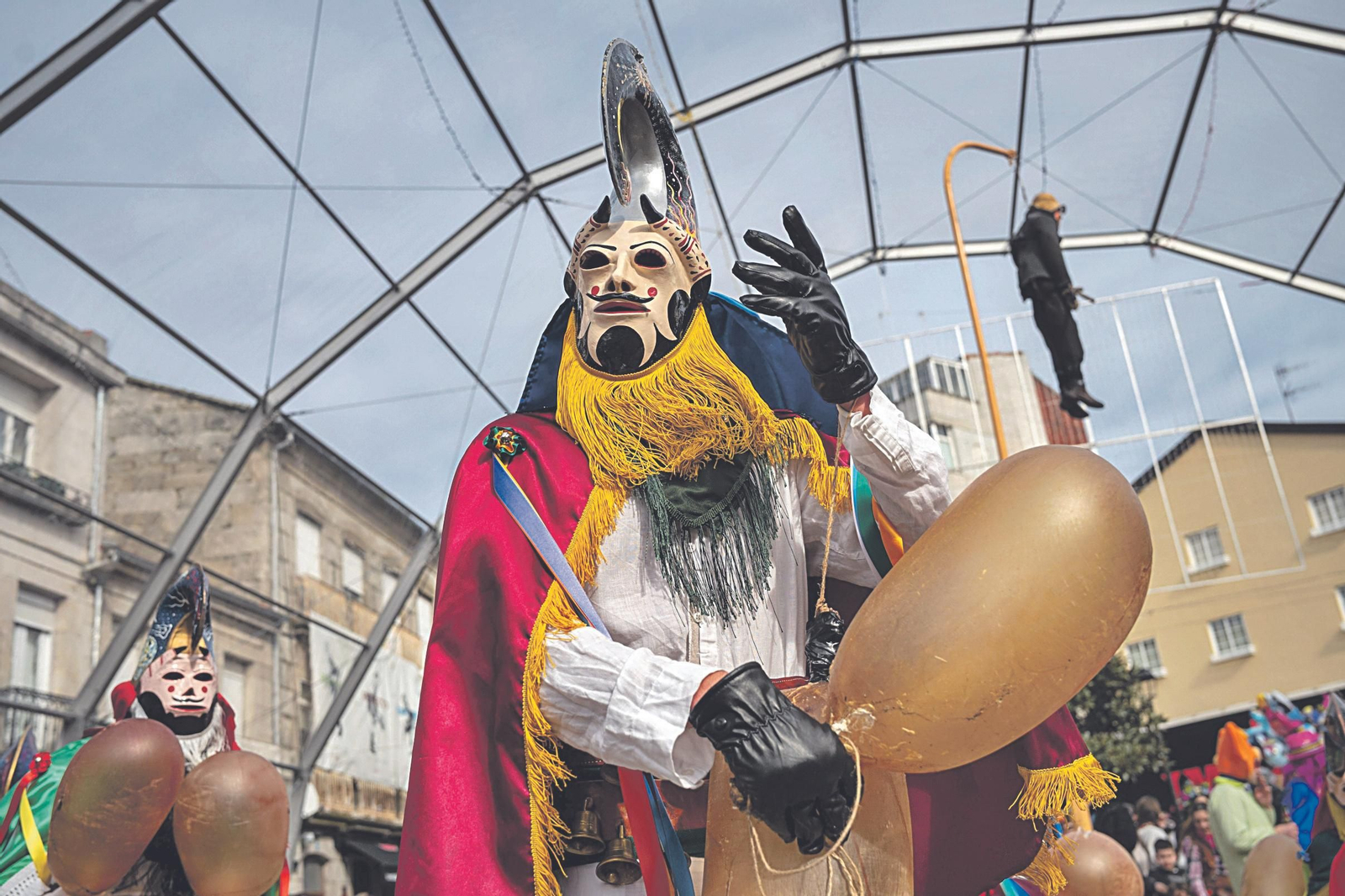 La reina del Entroido de Xinzo de Limia, la Pantalla.