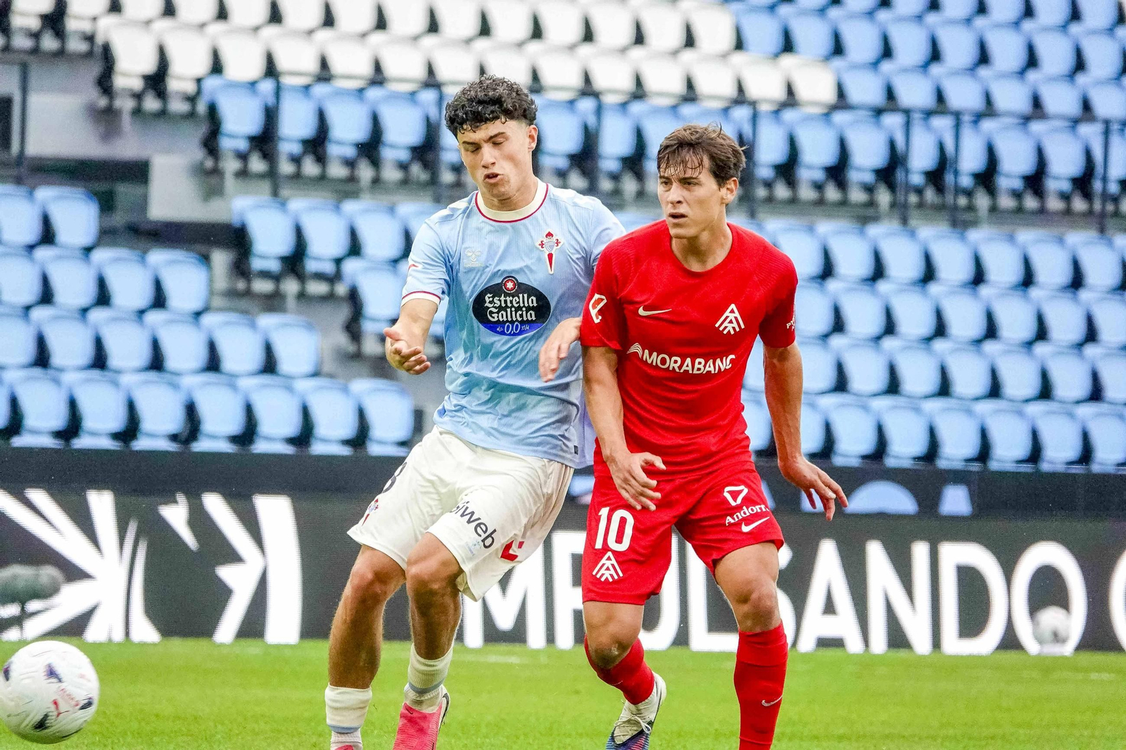 El Celta Fortuna jugó en Balaídos contra el Andorra.
