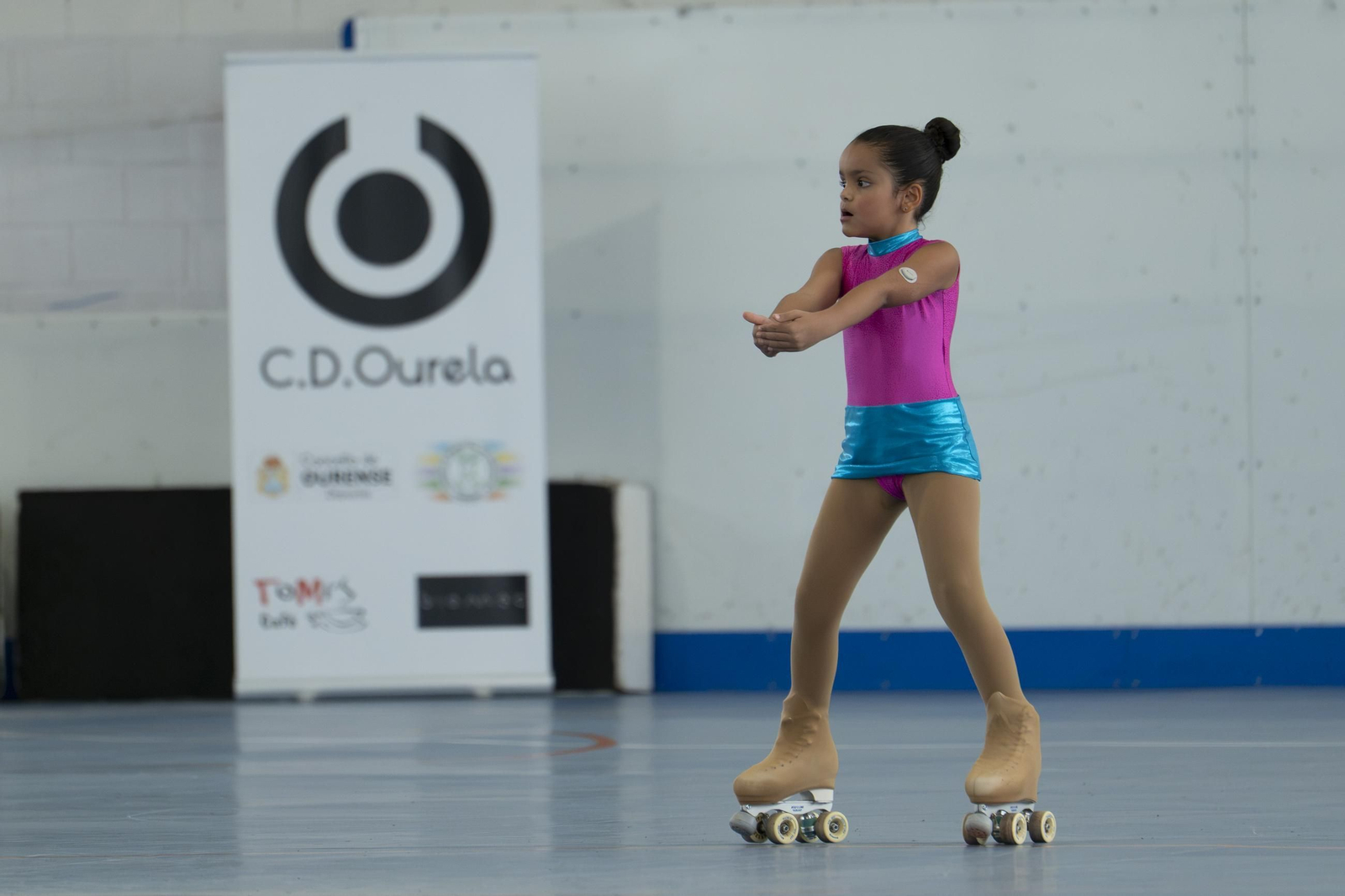 Arte sobre ruedas en el polideportivo Secundino Basalo