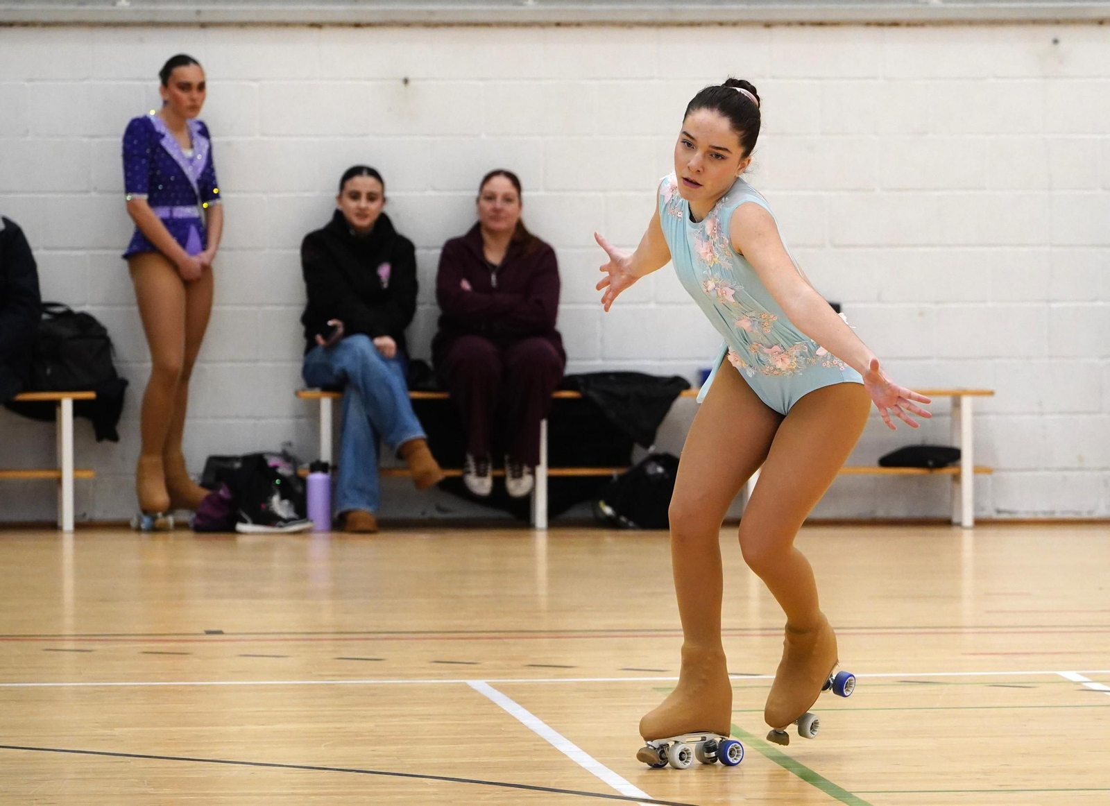 Galería | El patinaje gallego se exhibe en Redondela