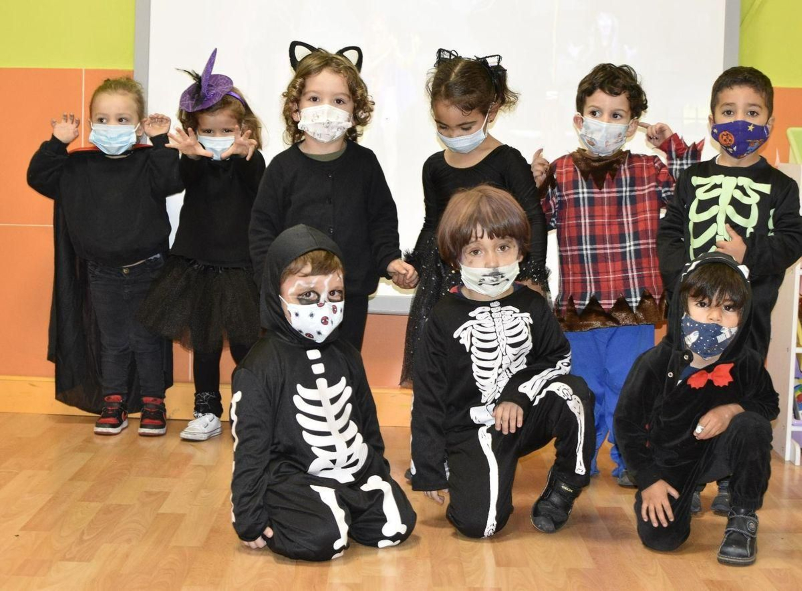 Concepción Arenal. Os alumnos metéronse no papel dos seus disfraces.