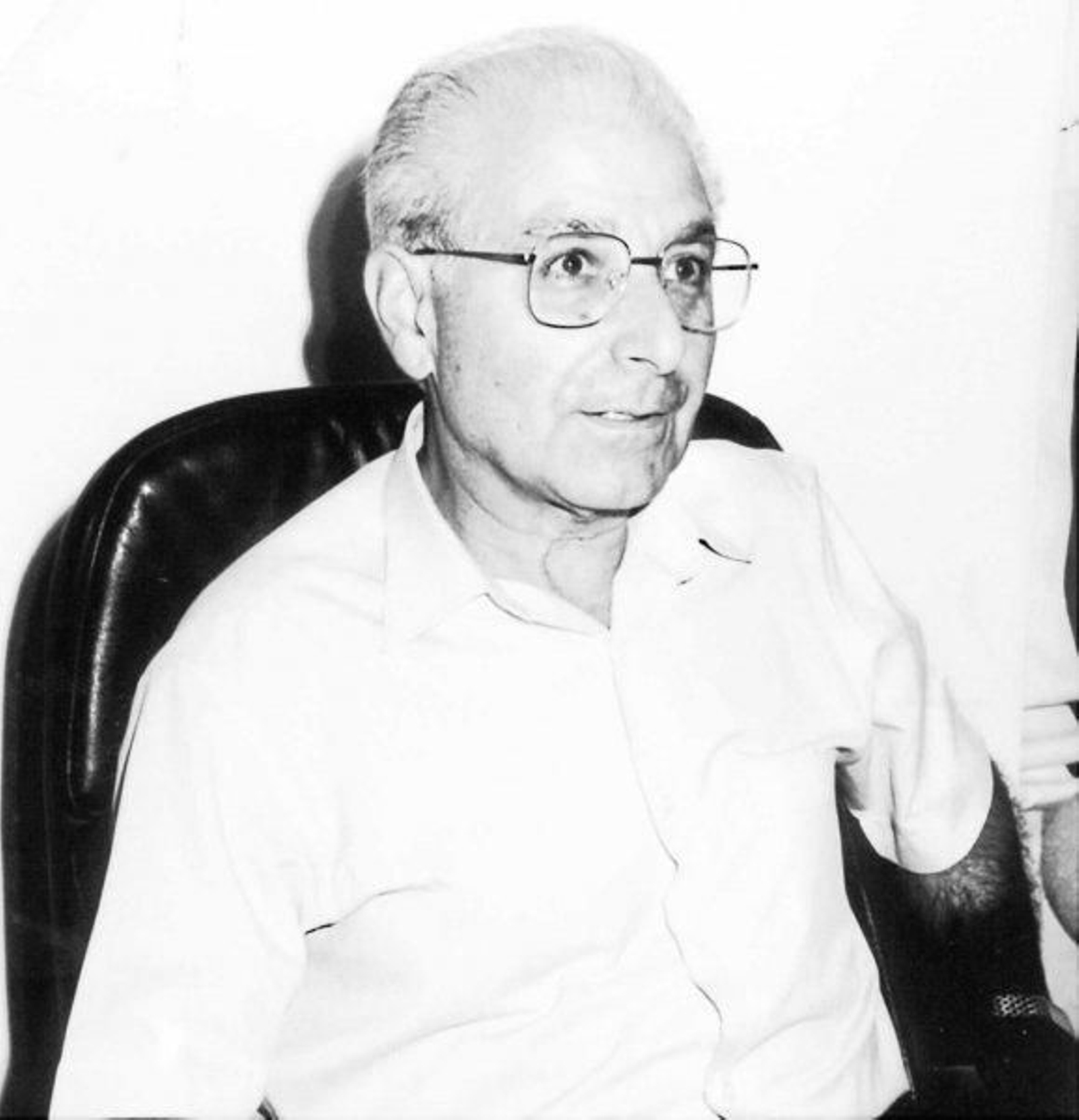 Alfonso Pazos, unos cuantos años después de que comenzara su carrera profesional.