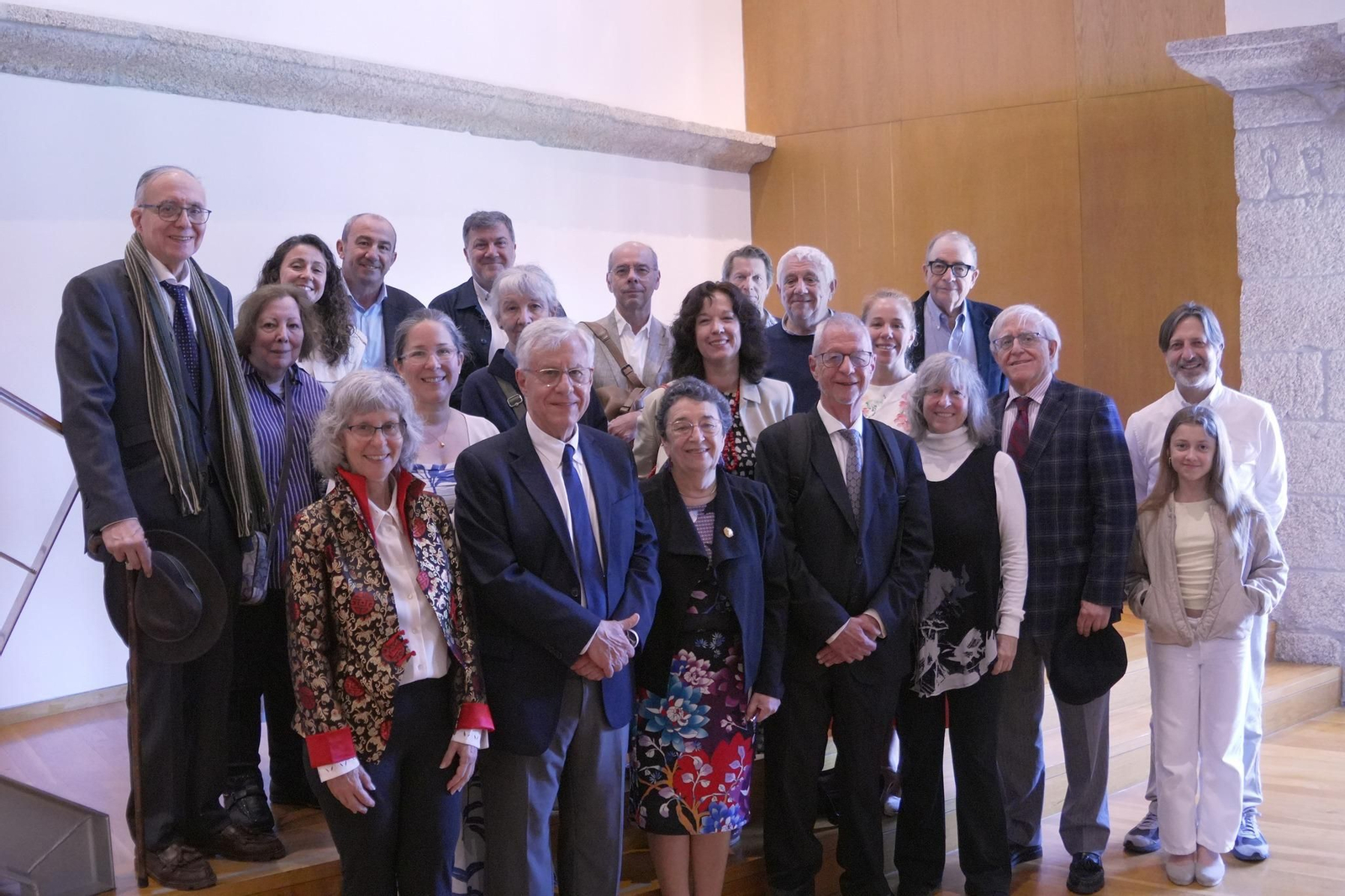 Familiares y representante del Consello