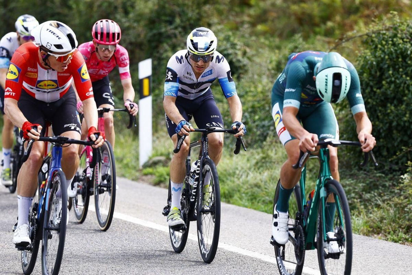 El limiano Carlos Canal, en acción durante una prueba.
