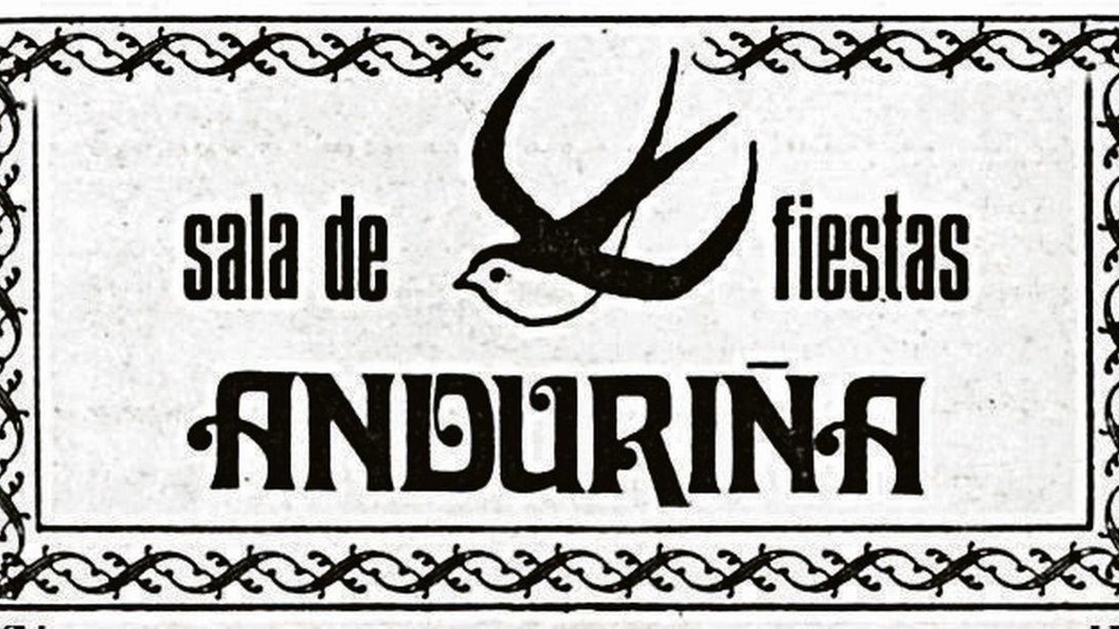 La sala de fiestas Anduriña de Xinzo (apertura en 1971).