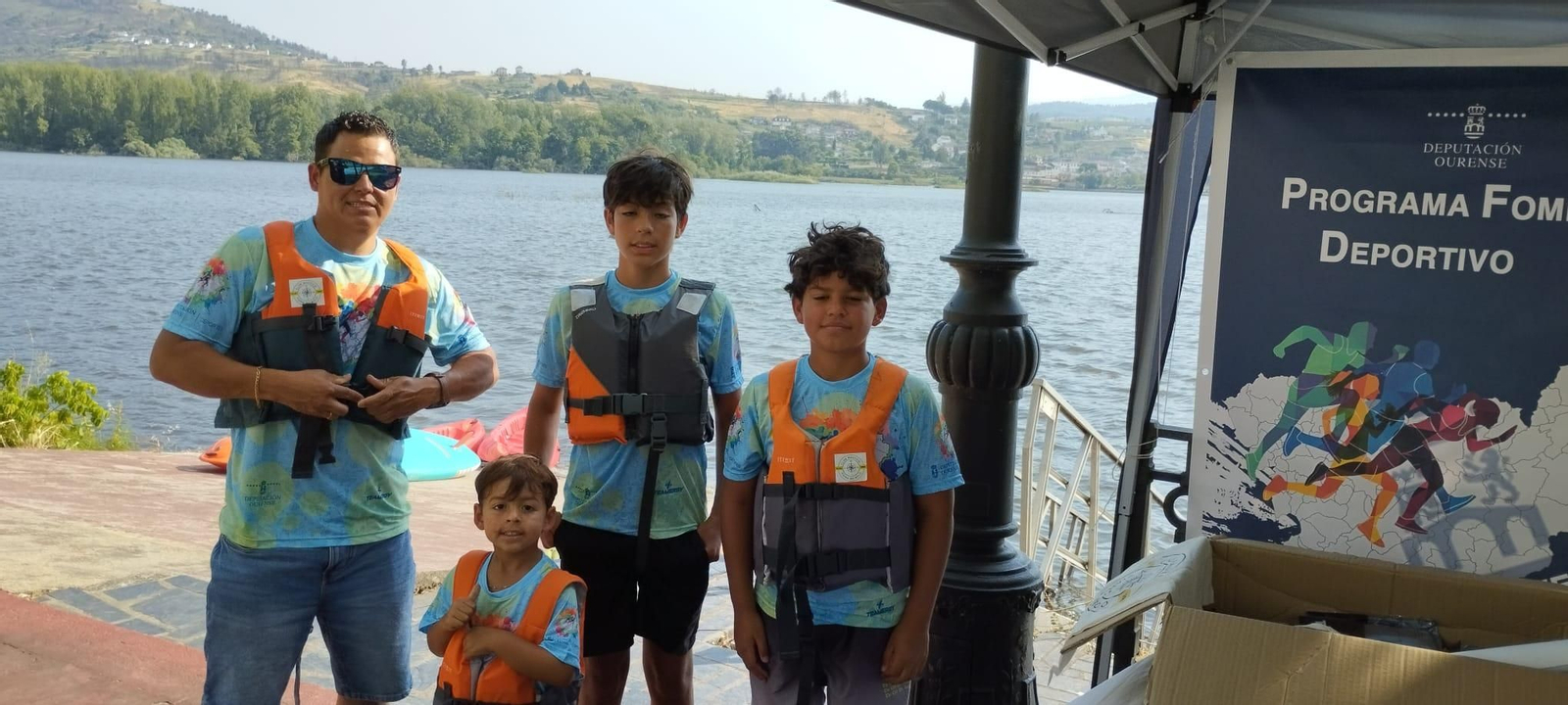 Galería | Un verano a golpe de remo y diversión con el programa Fomento Deportivo en Viana do Bolo