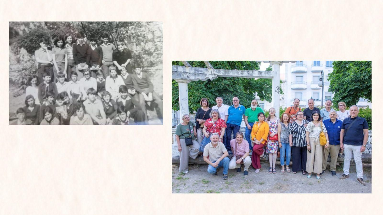 Los alumnos, antes y después