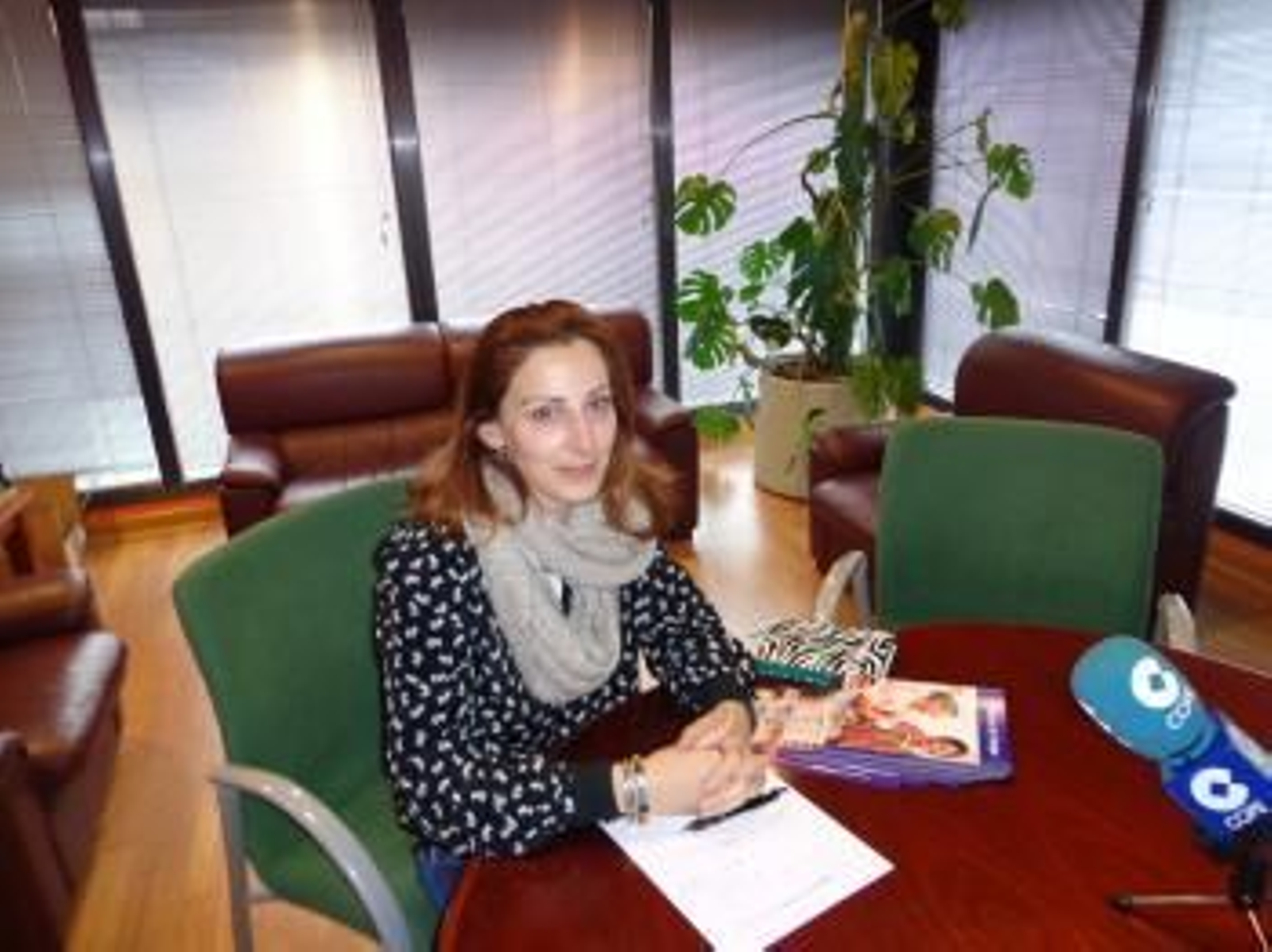 Natalia Álvarez, concejala de Servizos Sociais, en O Barco.