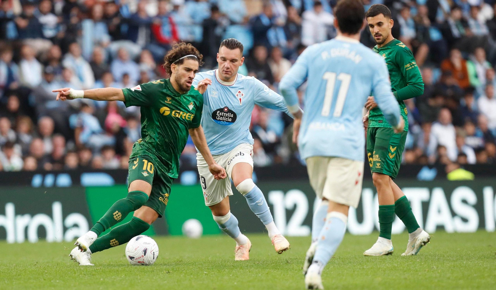 Galería | Celta y Betis se miden en Balaídos