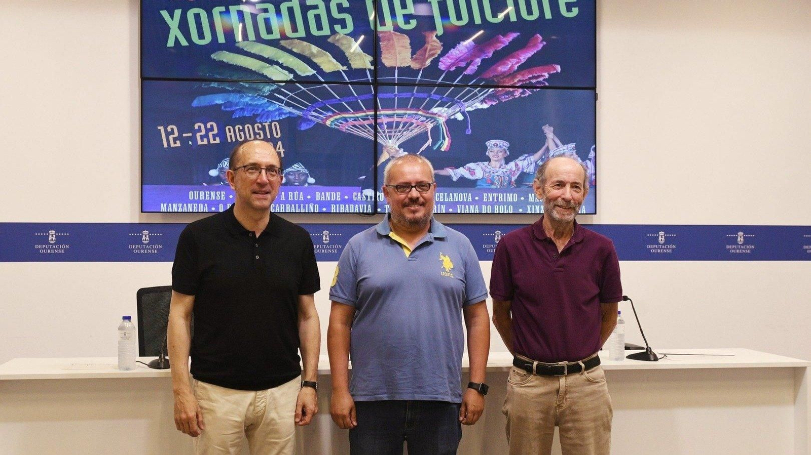 Presentación das Xornadas de Folclore.