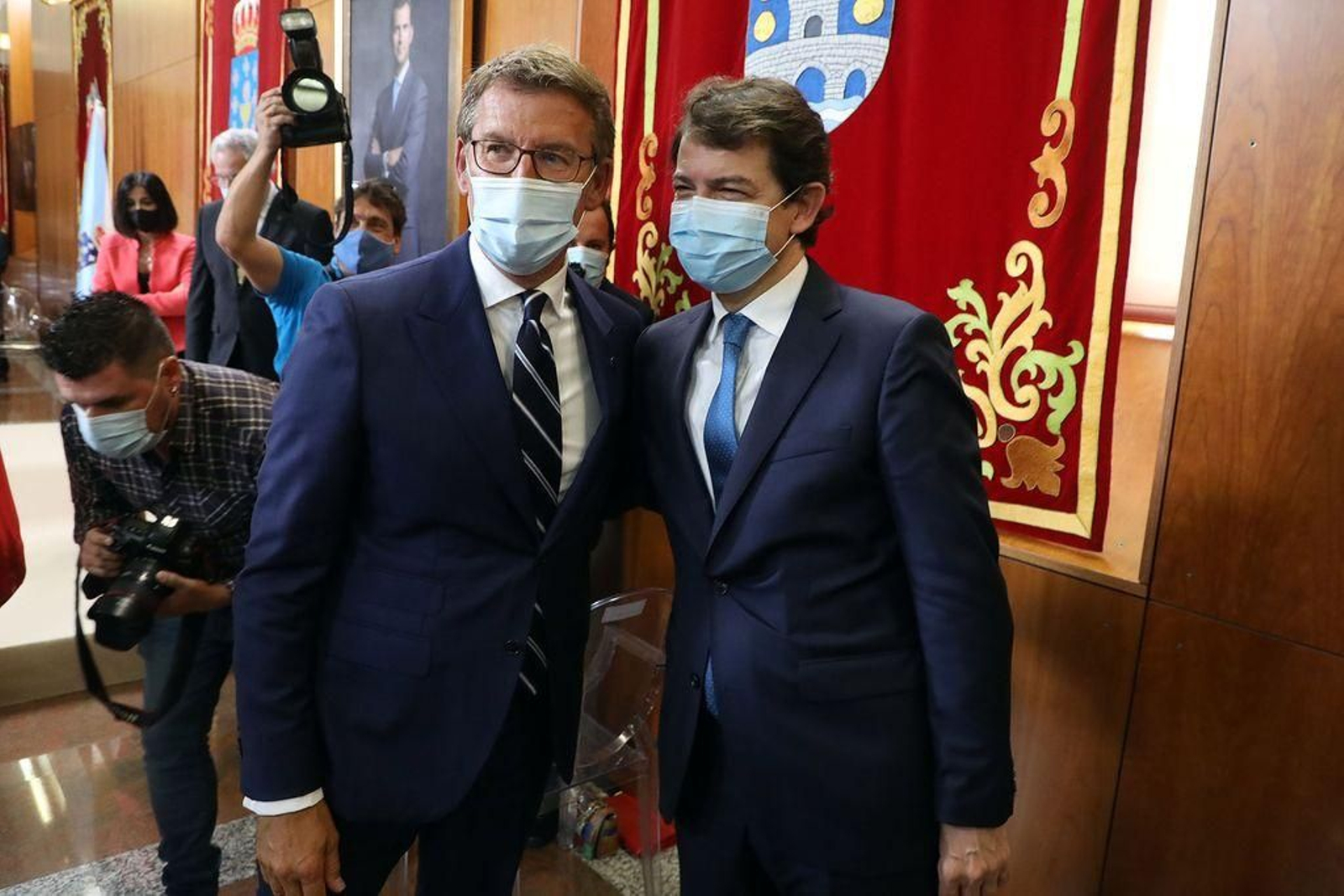 Alberto Núñez Feijóo toma
posesión como presidente de la Xunta