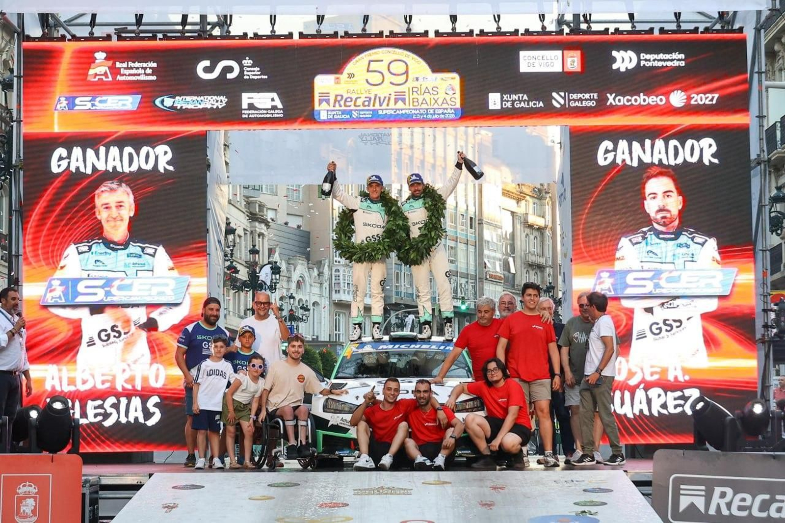 Galería | La jornada decisiva del Rally Rías Baixas 2026