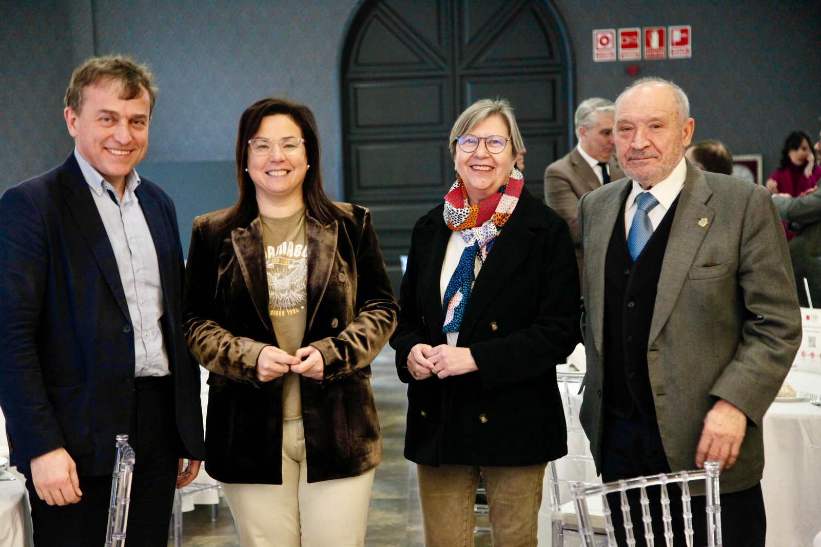 Galería | Luis Menor, el presidente de la Diputación de Ourense, en el Foro La Región, en imágenes