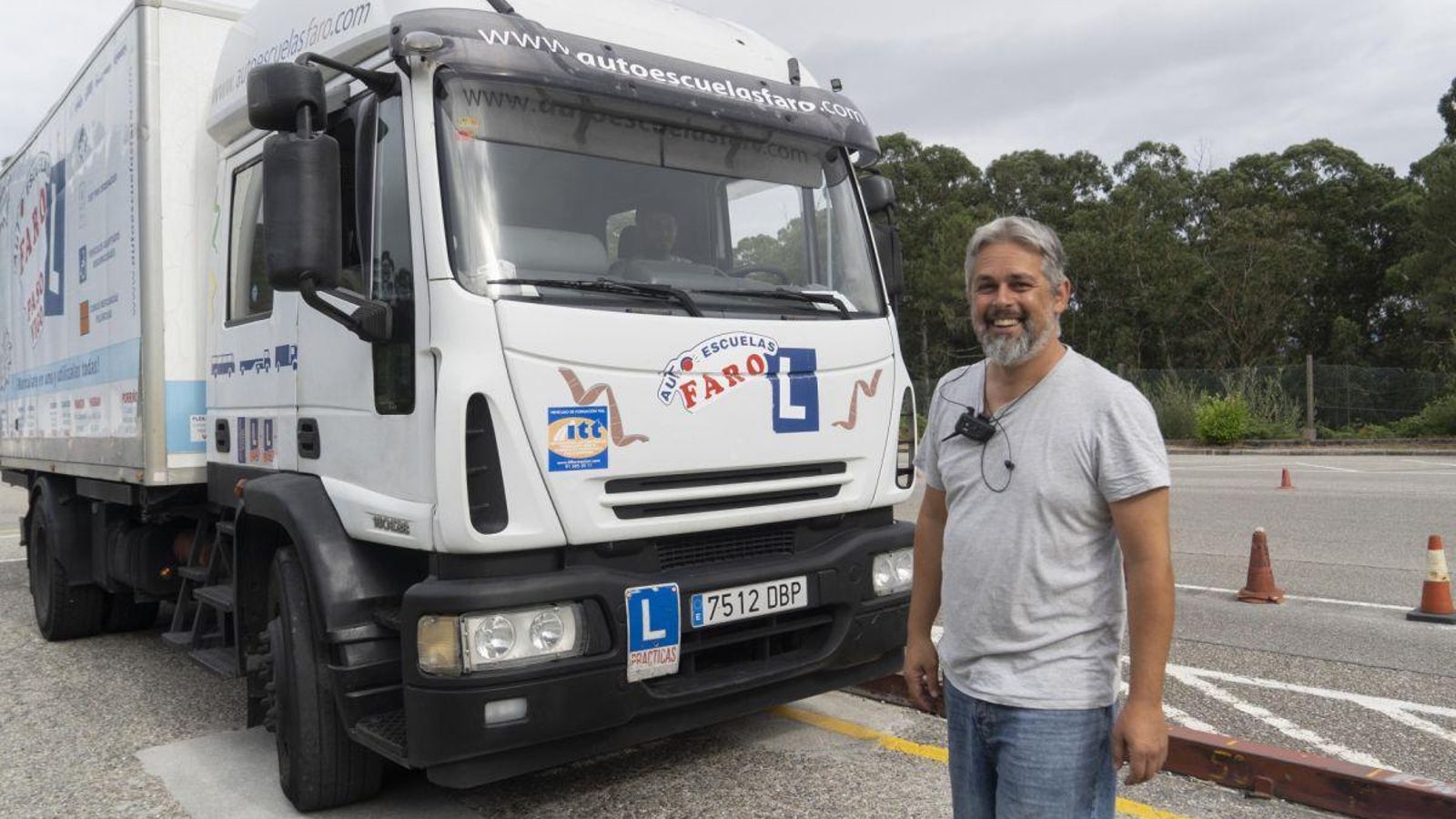 Director de la autoescuela Faro, Andrés Bugallo.