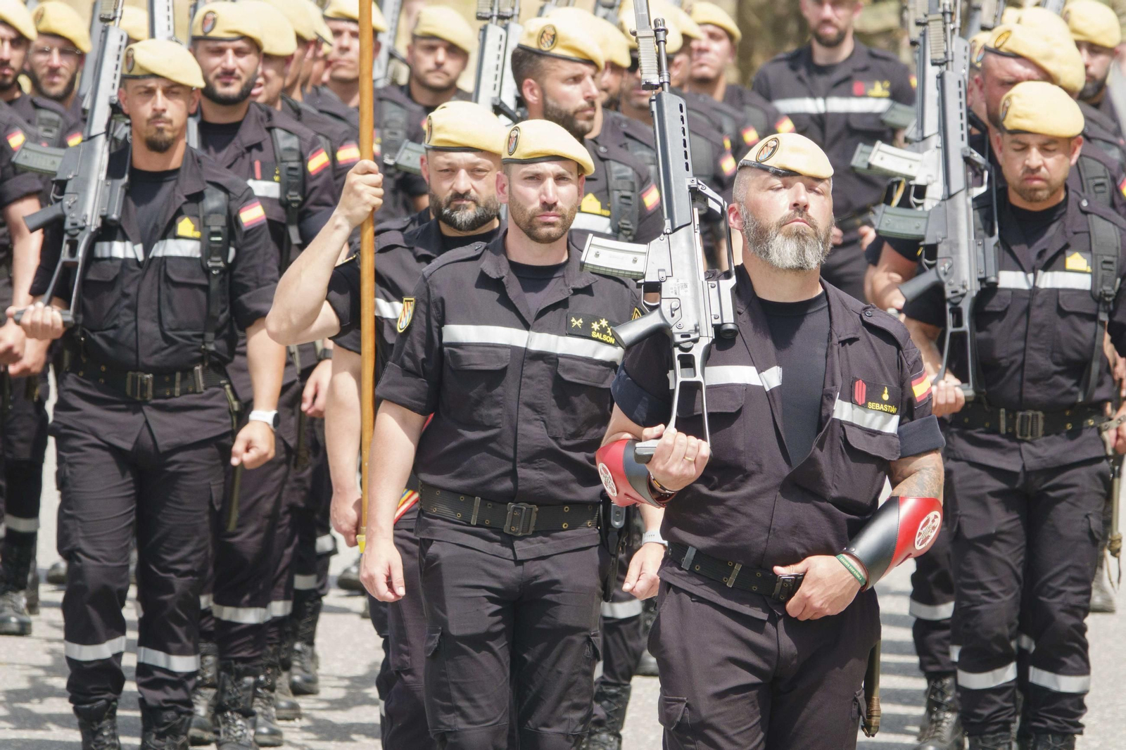 Galería | Ensayos para el acto central del Día de las Fuerzas Armadas en Vigo