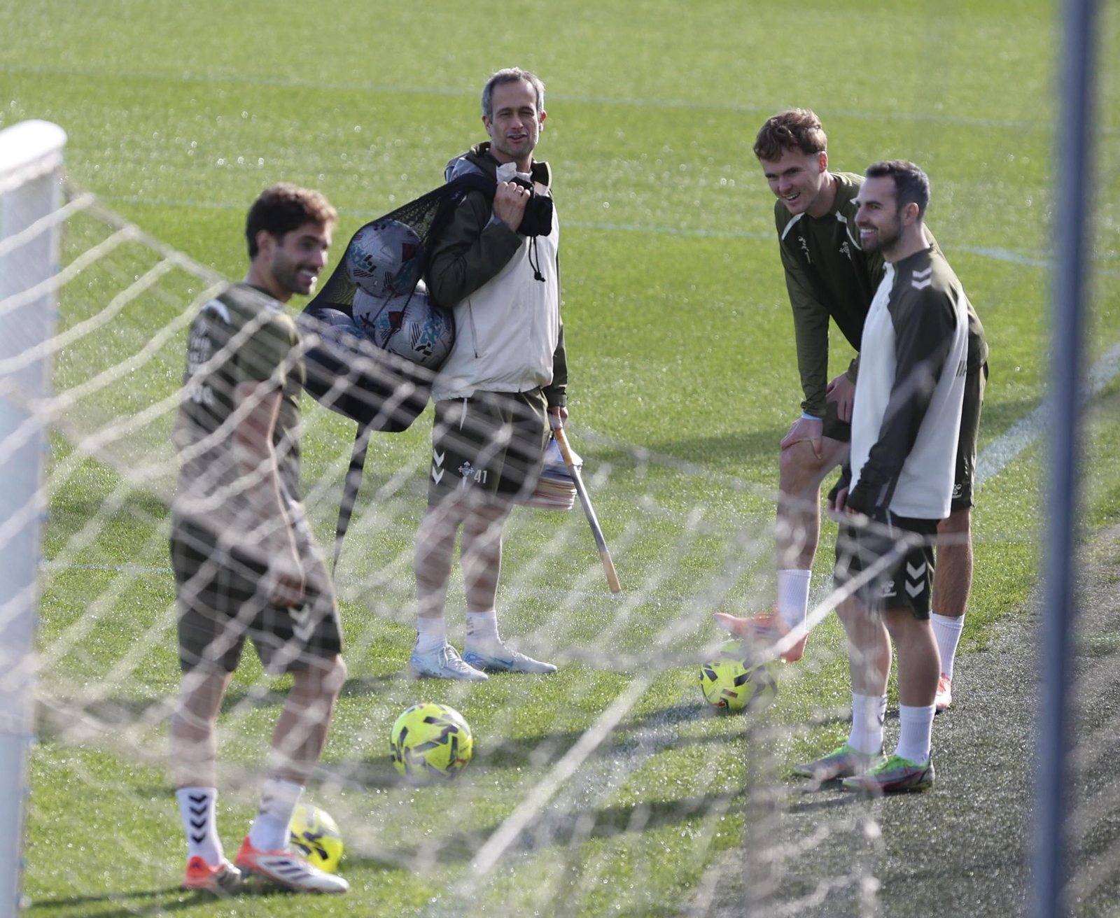Galería | El Celta entrena en Afouteza antes del partido contra el Barcelona