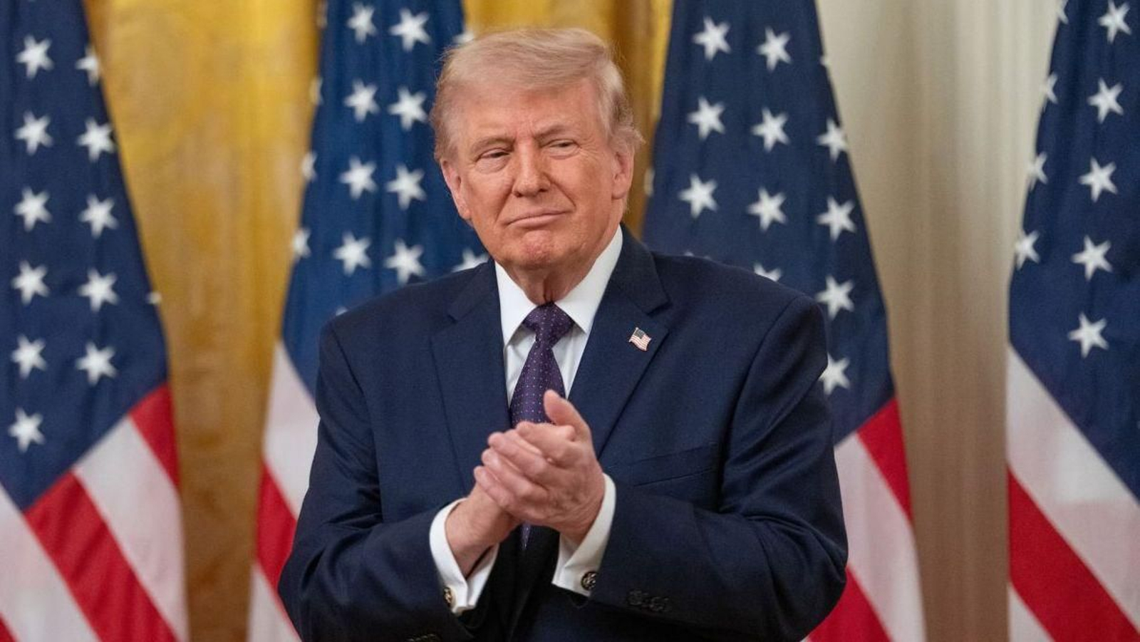El presidente de Estados Unidos, Donald Trump, en la Casa Blanca.
