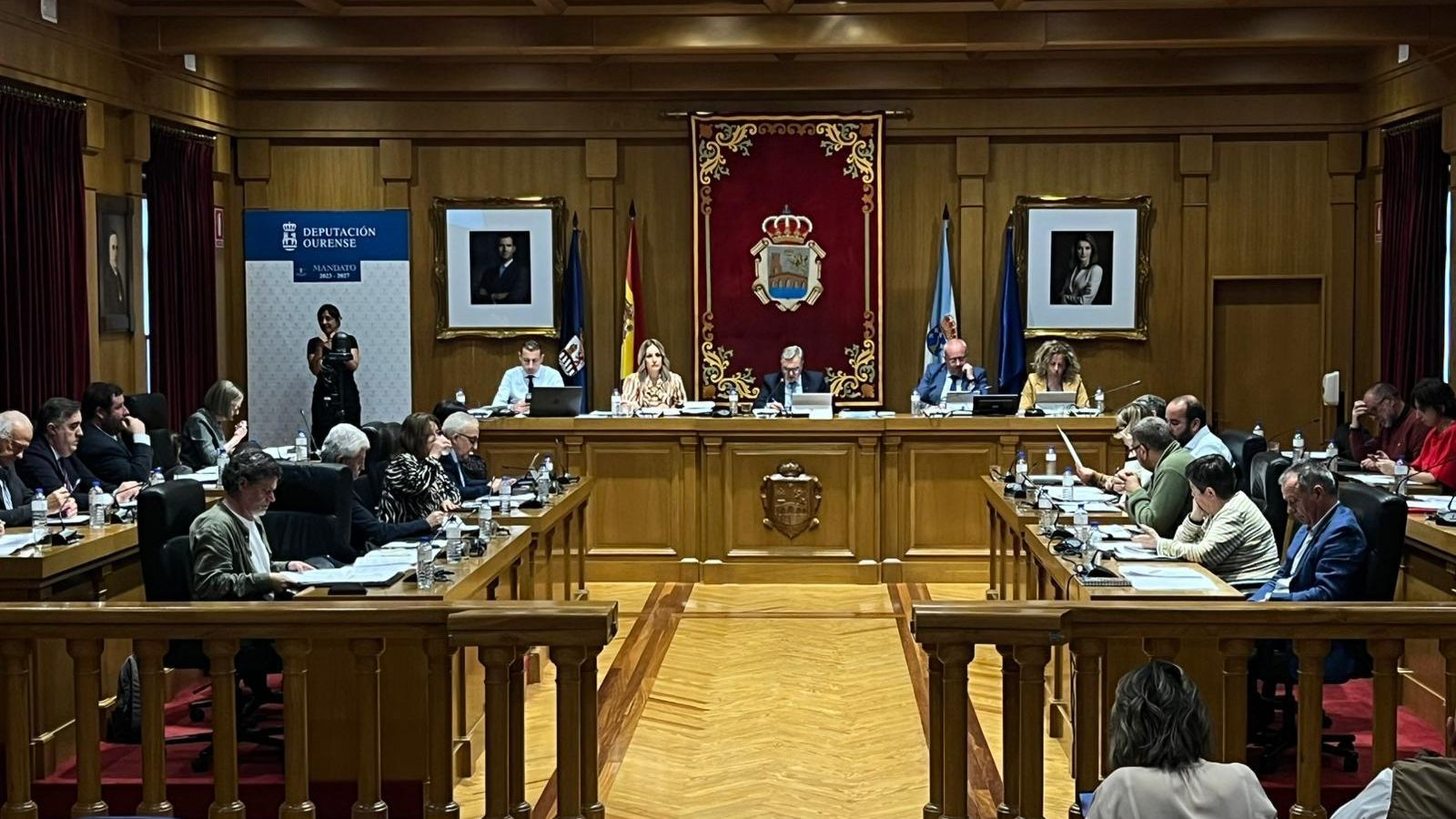 Pleno de la Diputación.