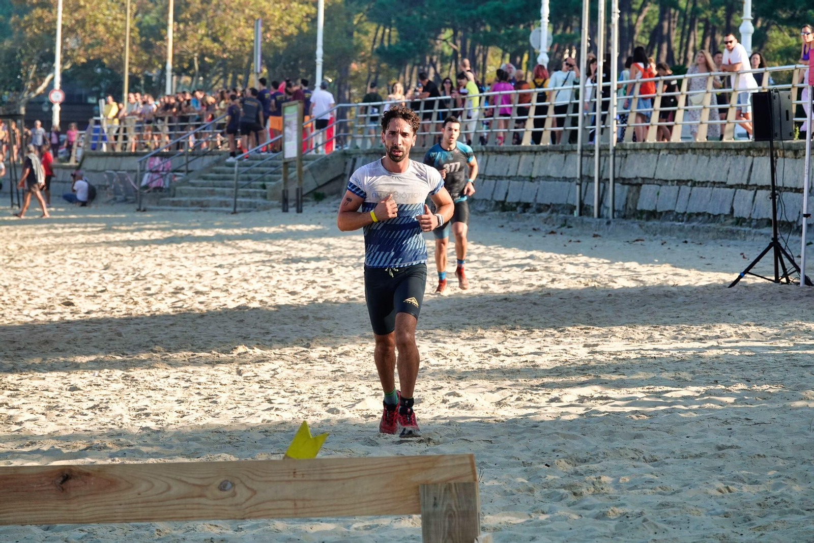 Participantes en el desafío Boot Camp en Samil.