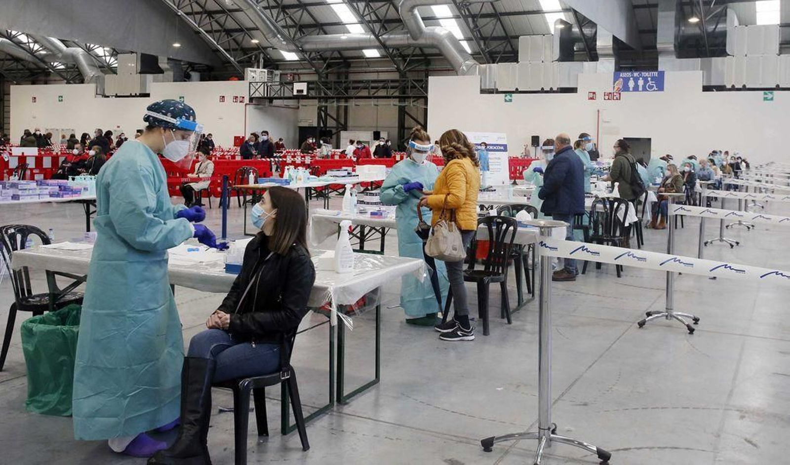 El Ifevi acogerá hoy un nuevo cribado que convocará a más de 13.000 personas.