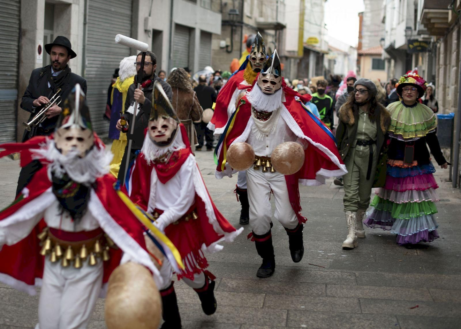 Xinzo de Limia. 01/03/2022. Martes de Entroido en Xinzo de Limia.
Foto: Xesús Fariñas