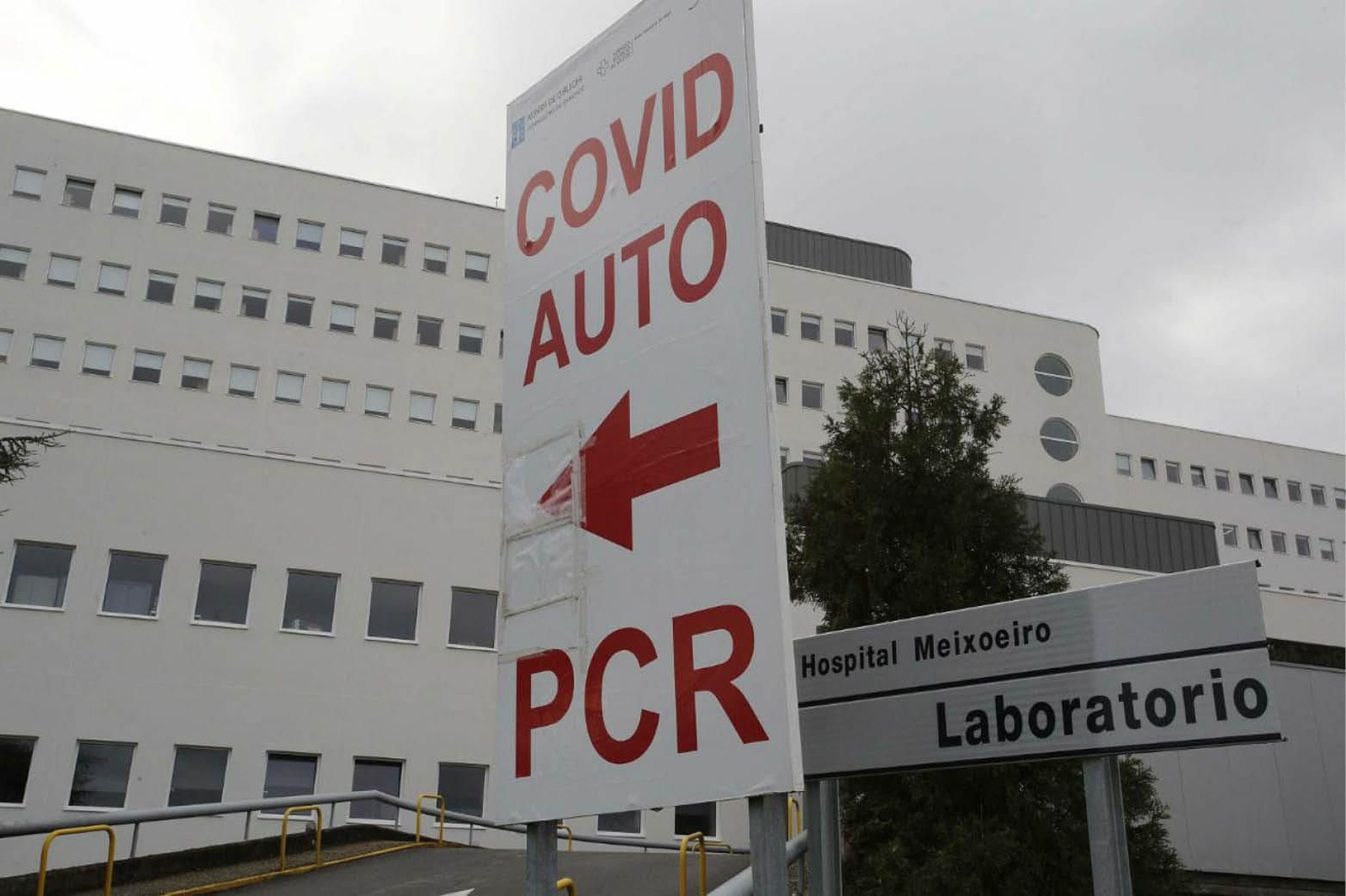 Covidauto en Vigo.