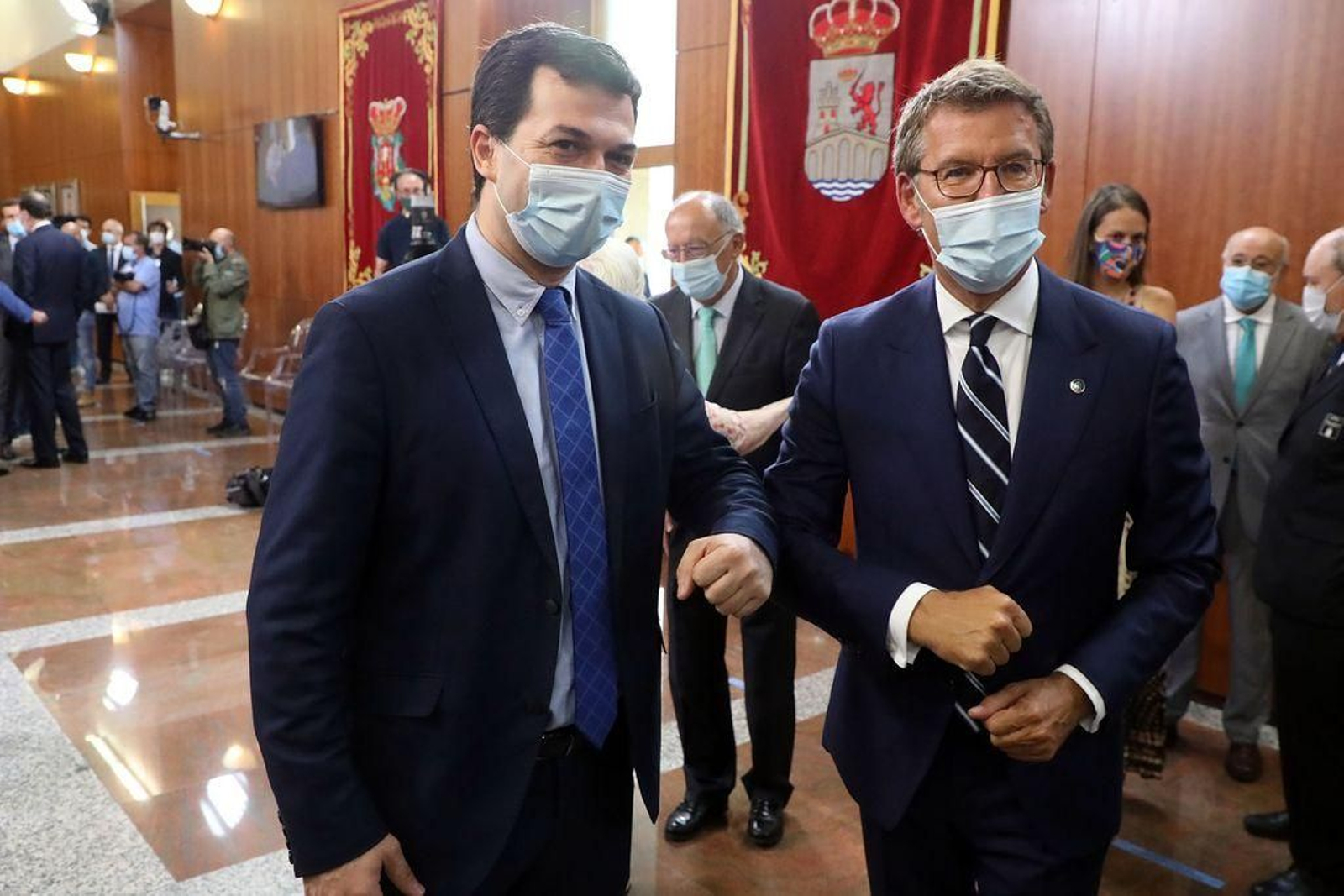 Alberto Núñez Feijóo toma
posesión como presidente de la Xunta