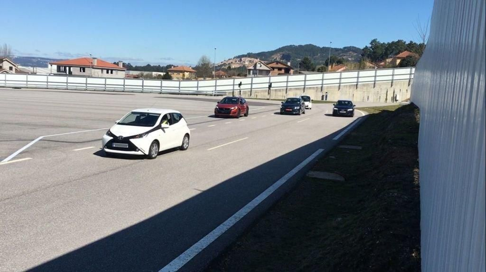 El circuito de pruebas del CTAG.